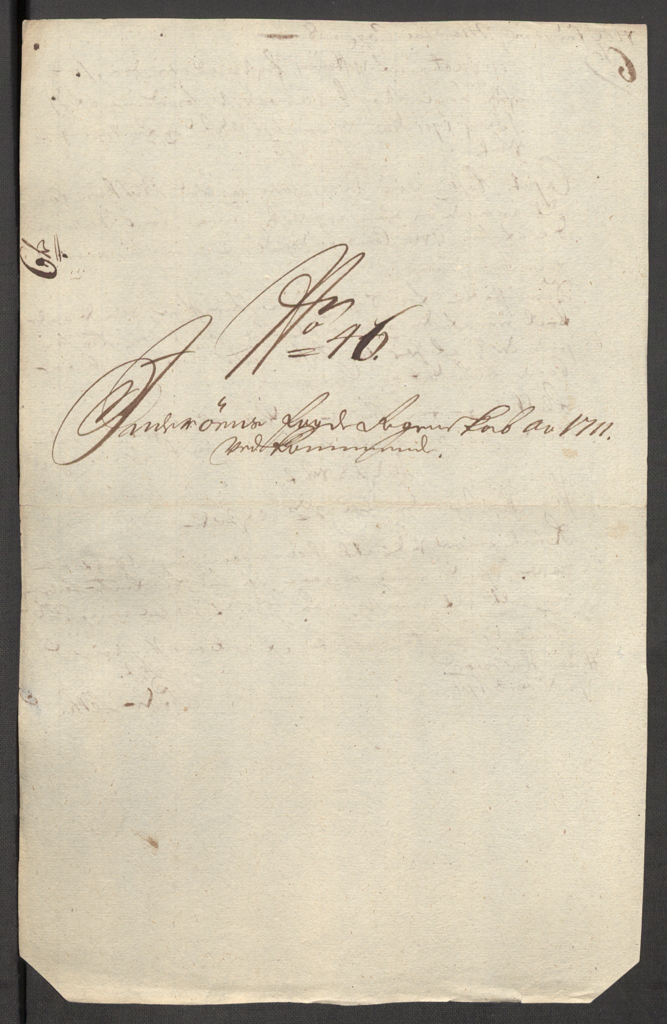 Rentekammeret inntil 1814, Reviderte regnskaper, Fogderegnskap, AV/RA-EA-4092/R63/L4319: Fogderegnskap Inderøy, 1711, p. 177