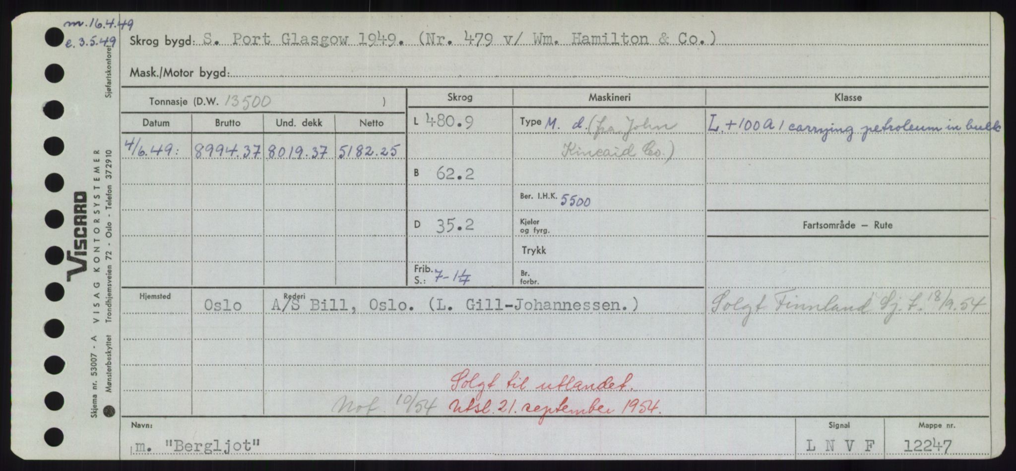 Sjøfartsdirektoratet med forløpere, Skipsmålingen, RA/S-1627/H/Hd/L0003: Fartøy, B-Bev, p. 811