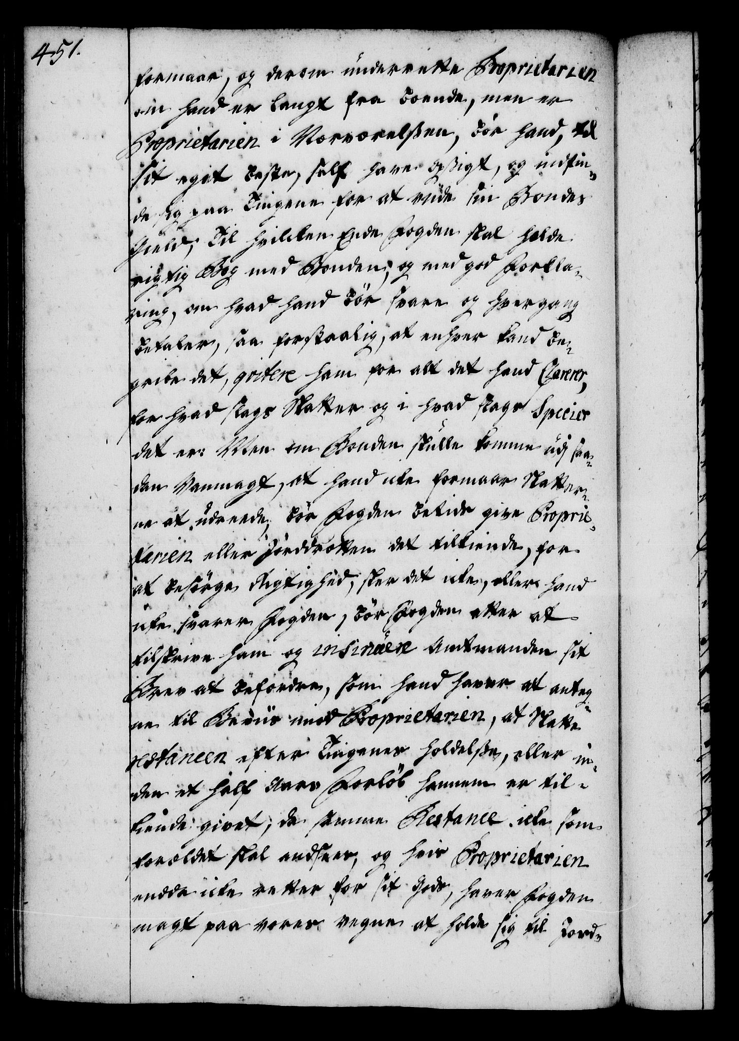 Rentekammeret, Kammerkanselliet, AV/RA-EA-3111/G/Gg/Gga/L0004: Norsk ekspedisjonsprotokoll med register (merket RK 53.4), 1734-1741, p. 451