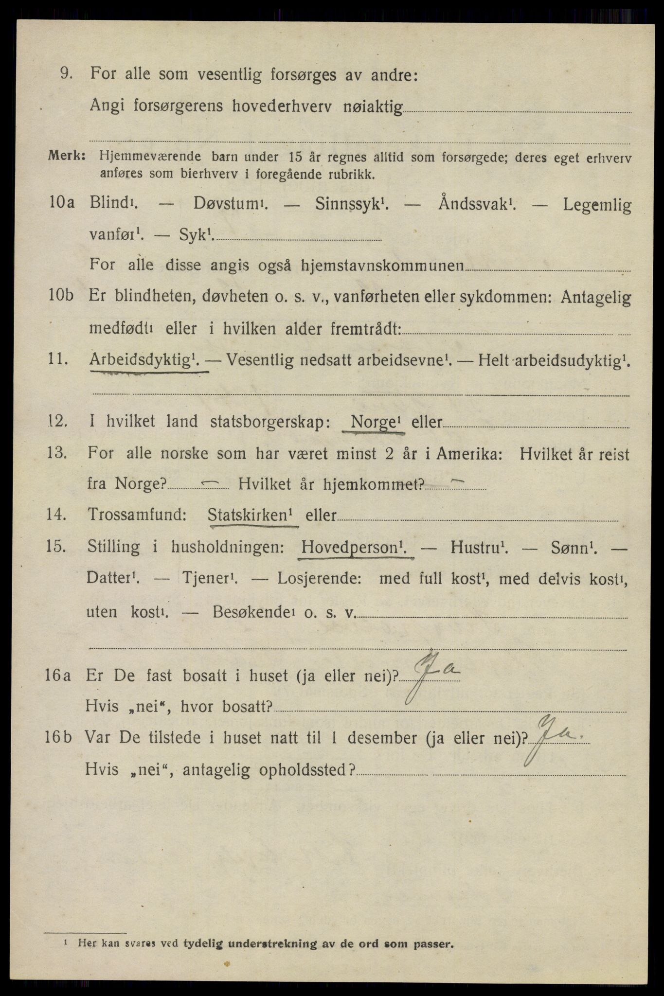 SAO, 1920 census for Nittedal, 1920, p. 2809