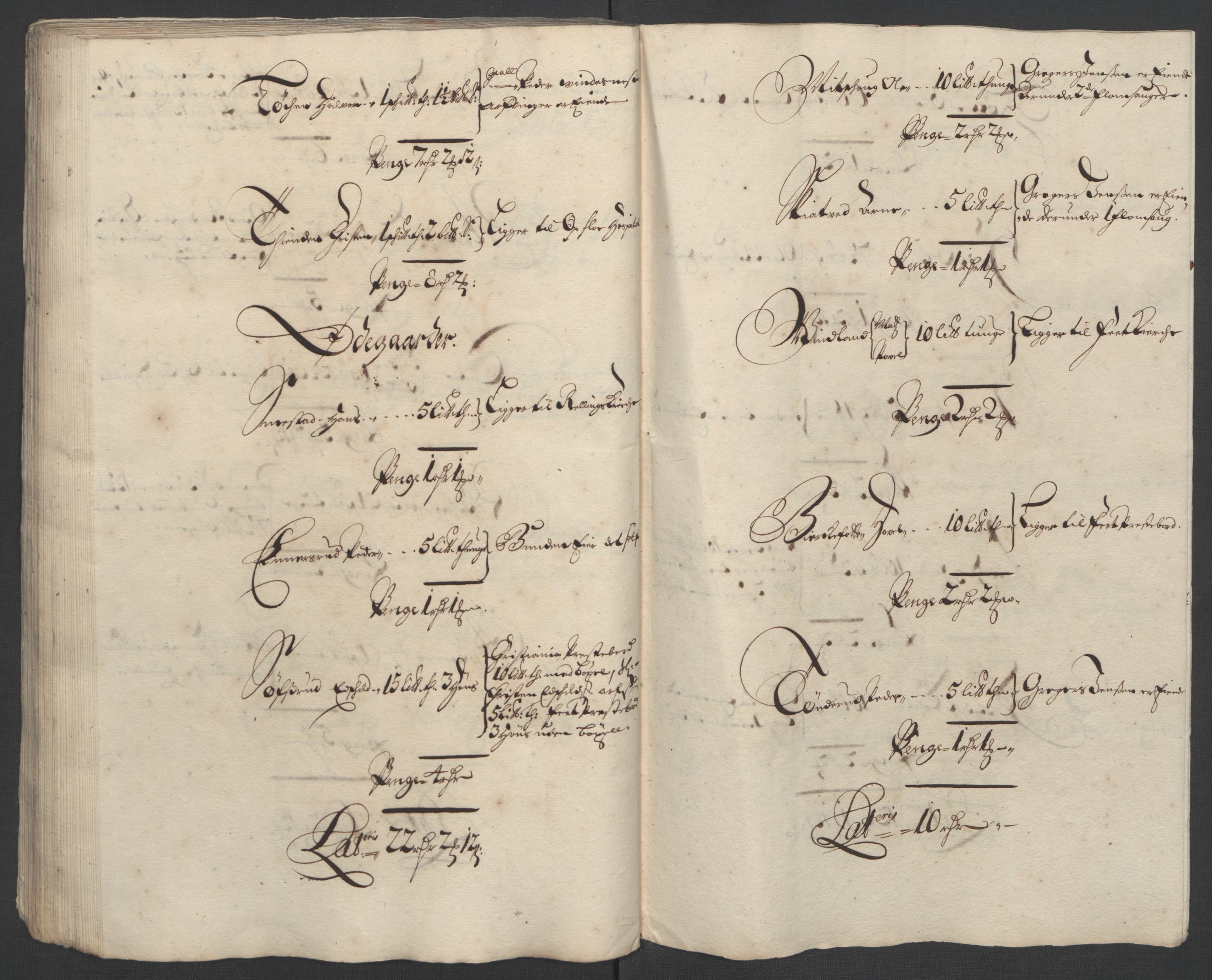 Rentekammeret inntil 1814, Reviderte regnskaper, Fogderegnskap, AV/RA-EA-4092/R11/L0580: Fogderegnskap Nedre Romerike, 1696-1697, p. 110