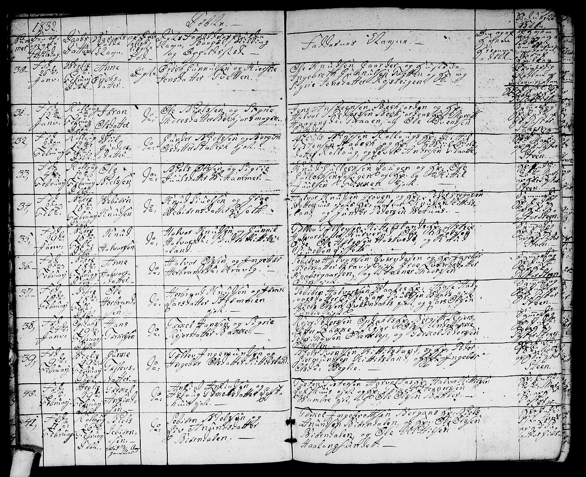 Rollag kirkebøker, AV/SAKO-A-240/G/Ga/L0002: Parish register (copy) no. I 2, 1831-1856, p. 7