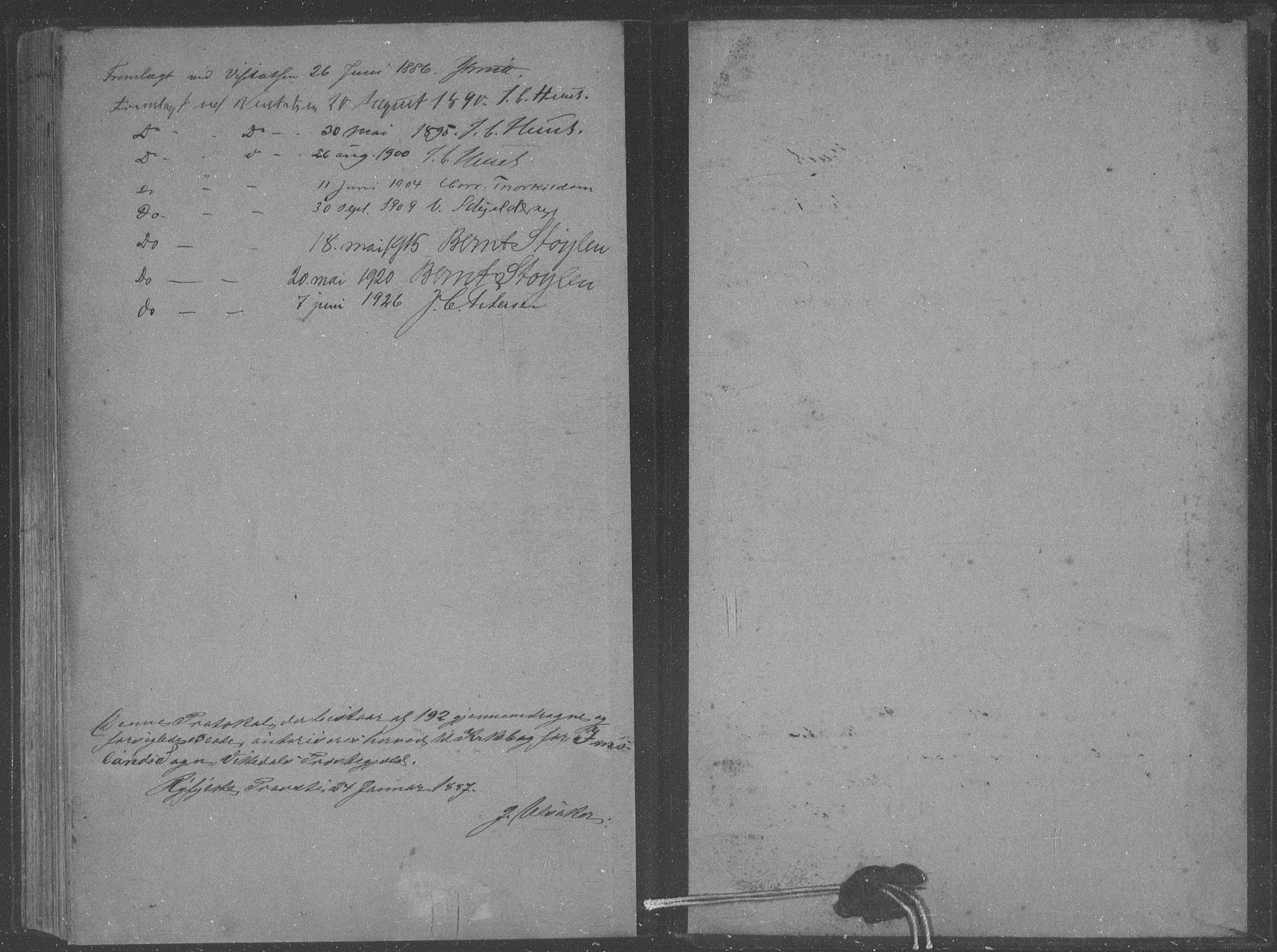 Vikedal sokneprestkontor, AV/SAST-A-101840/01/IV: Parish register (official) no. A 12, 1886-1929