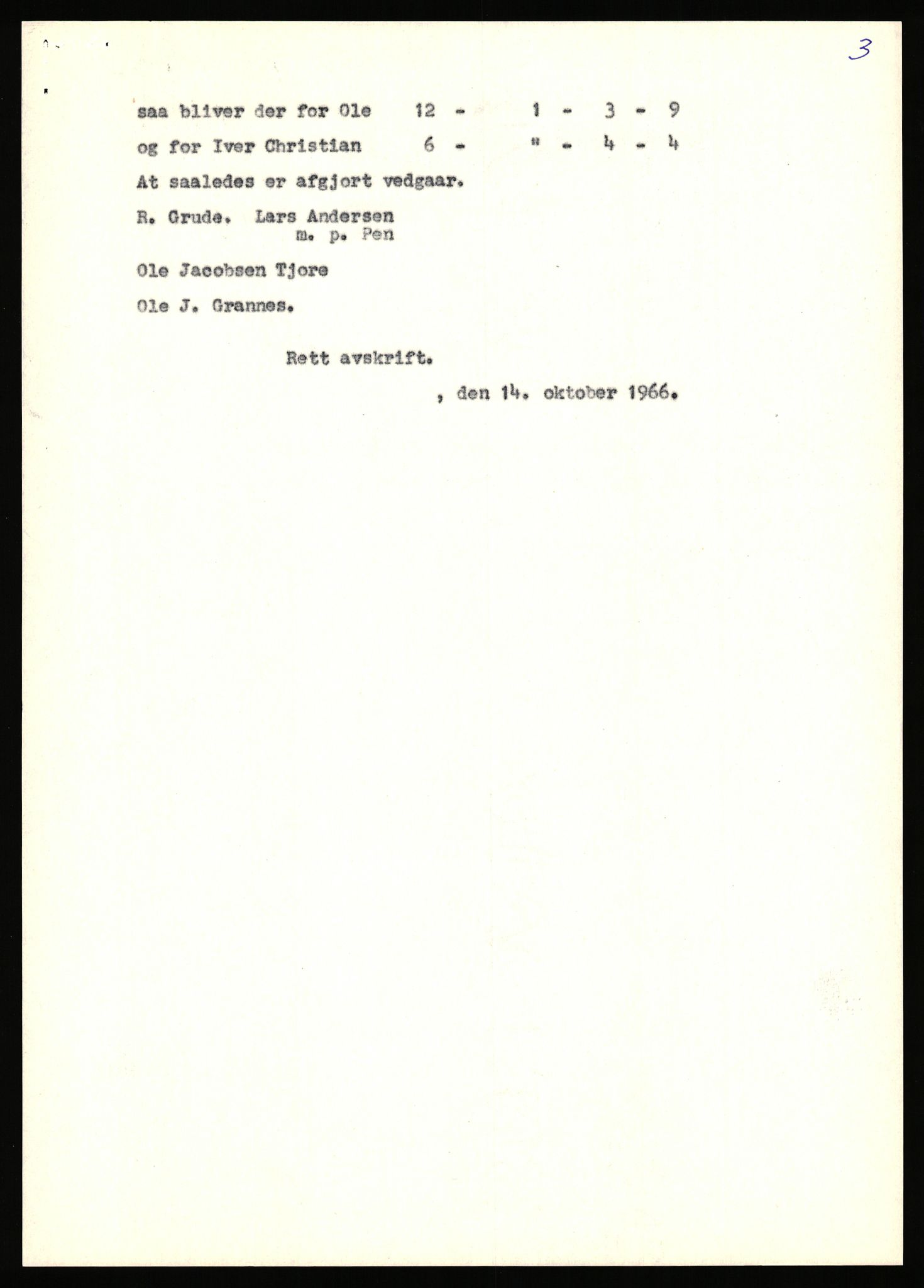 Statsarkivet i Stavanger, AV/SAST-A-101971/03/Y/Yj/L0038: Avskrifter sortert etter gårdsnavn: Hodne - Holte, 1750-1930, p. 311