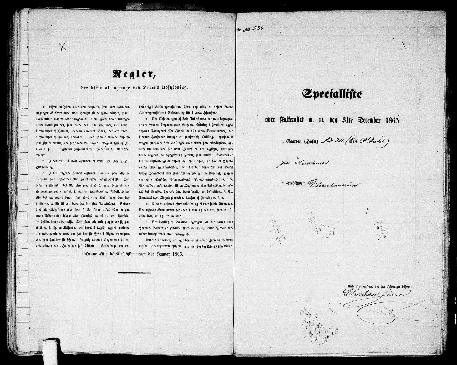 RA, 1865 census for Kristiansund/Kristiansund, 1865, p. 476