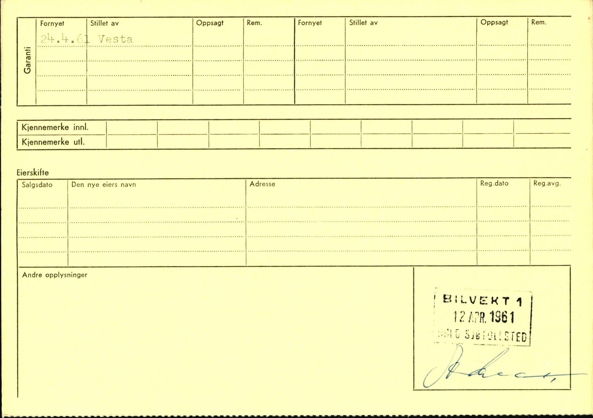 Statens vegvesen, Sogn og Fjordane vegkontor, AV/SAB-A-5301/4/F/L0004: Registerkort utmeldte Fjordane S2500-2700, S7200-7899, 1930-1961, p. 130
