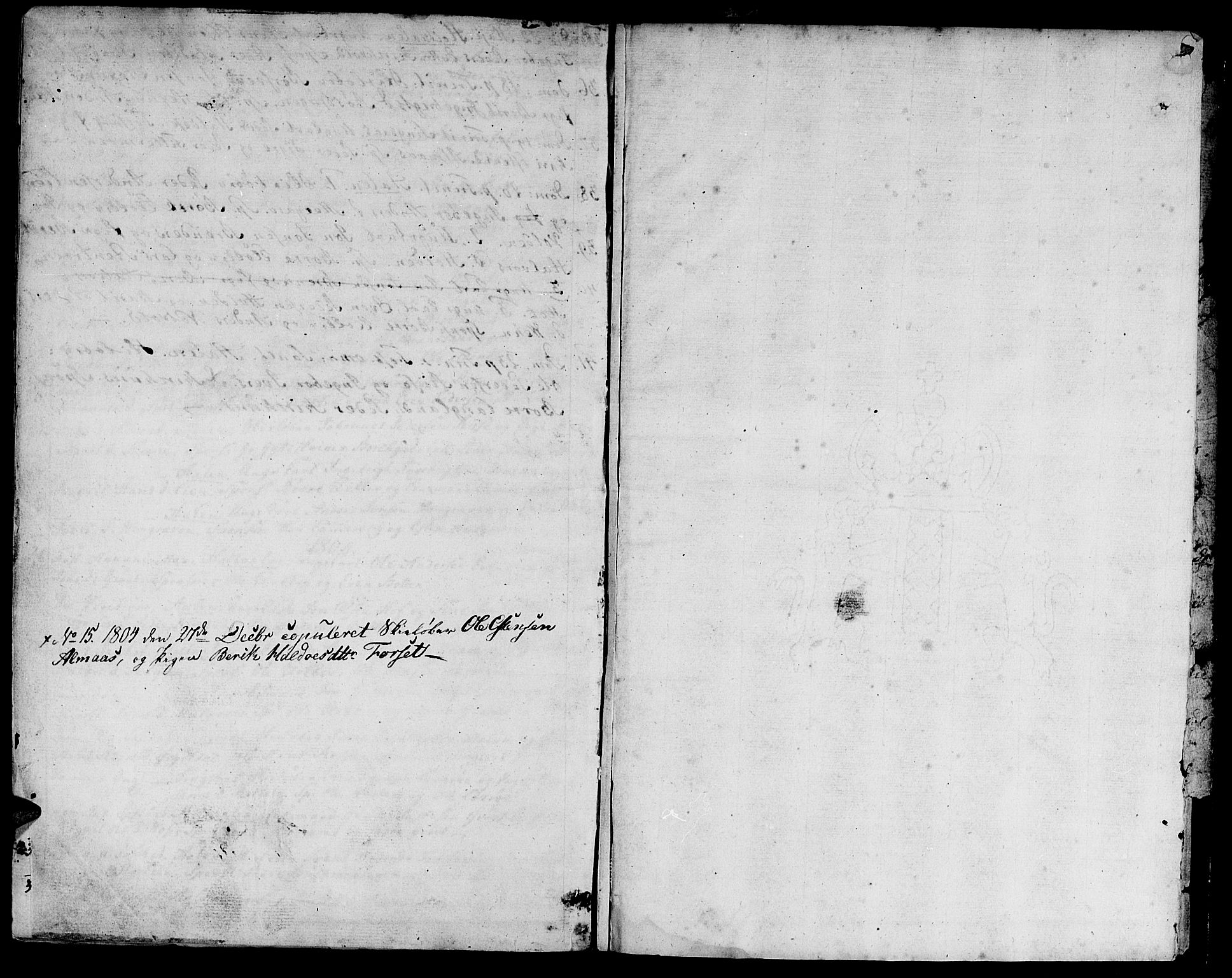 Ministerialprotokoller, klokkerbøker og fødselsregistre - Sør-Trøndelag, AV/SAT-A-1456/685/L0952: Parish register (official) no. 685A01, 1745-1804