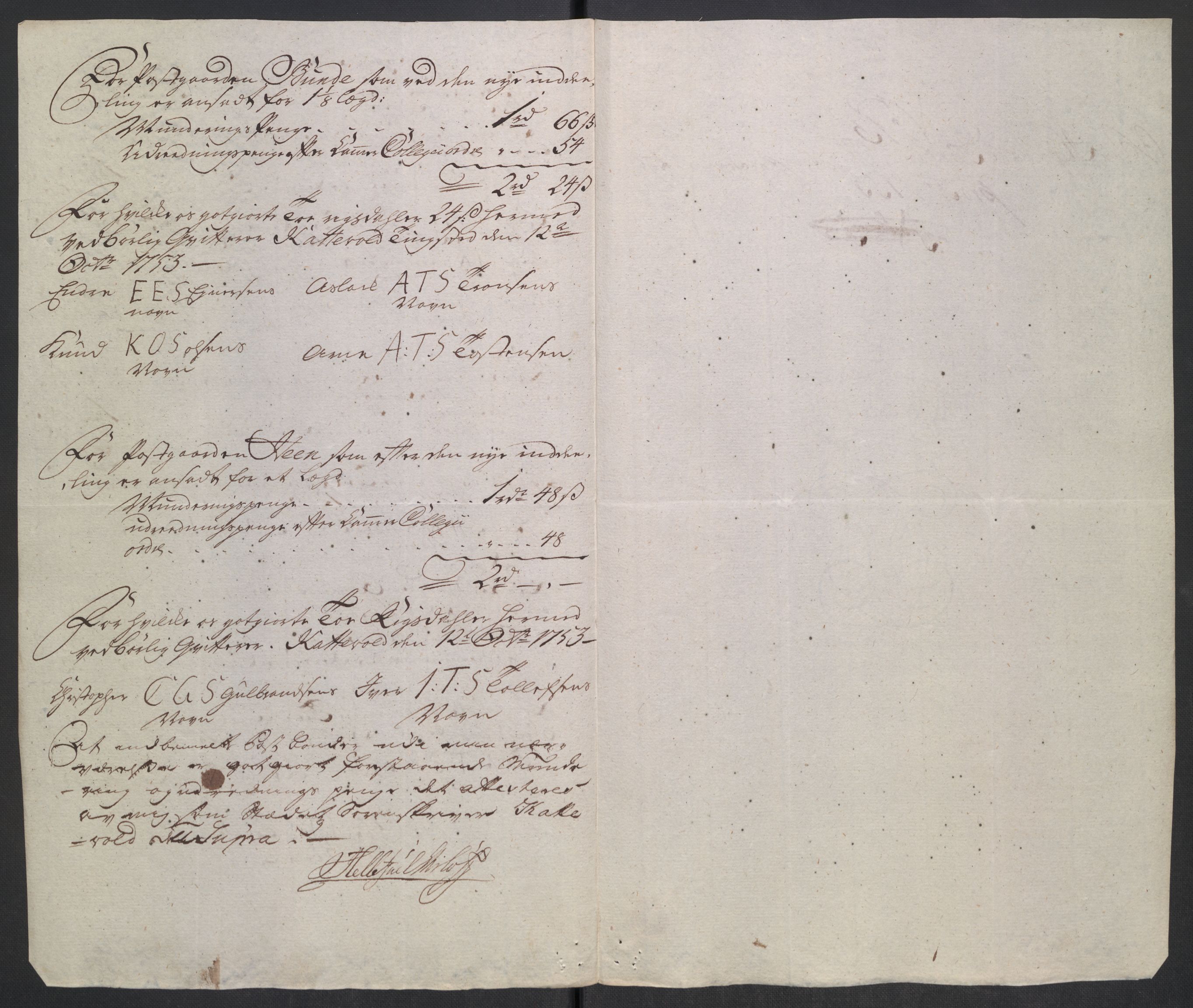 Rentekammeret inntil 1814, Reviderte regnskaper, Fogderegnskap, RA/EA-4092/R18/L1349: Fogderegnskap Hadeland, Toten og Valdres, 1752-1753, p. 450