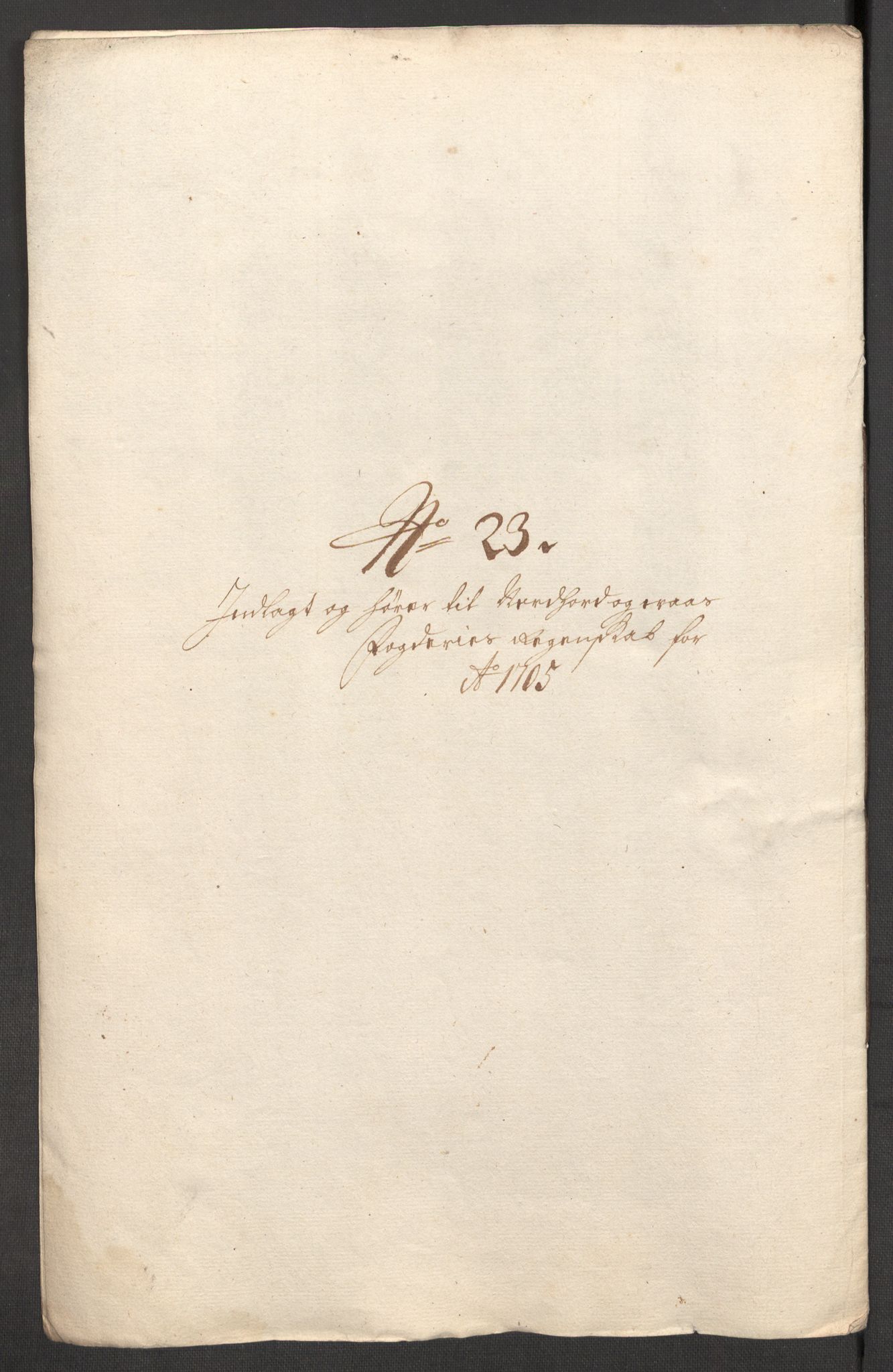 Rentekammeret inntil 1814, Reviderte regnskaper, Fogderegnskap, AV/RA-EA-4092/R51/L3187: Fogderegnskap Nordhordland og Voss, 1704-1705, p. 392