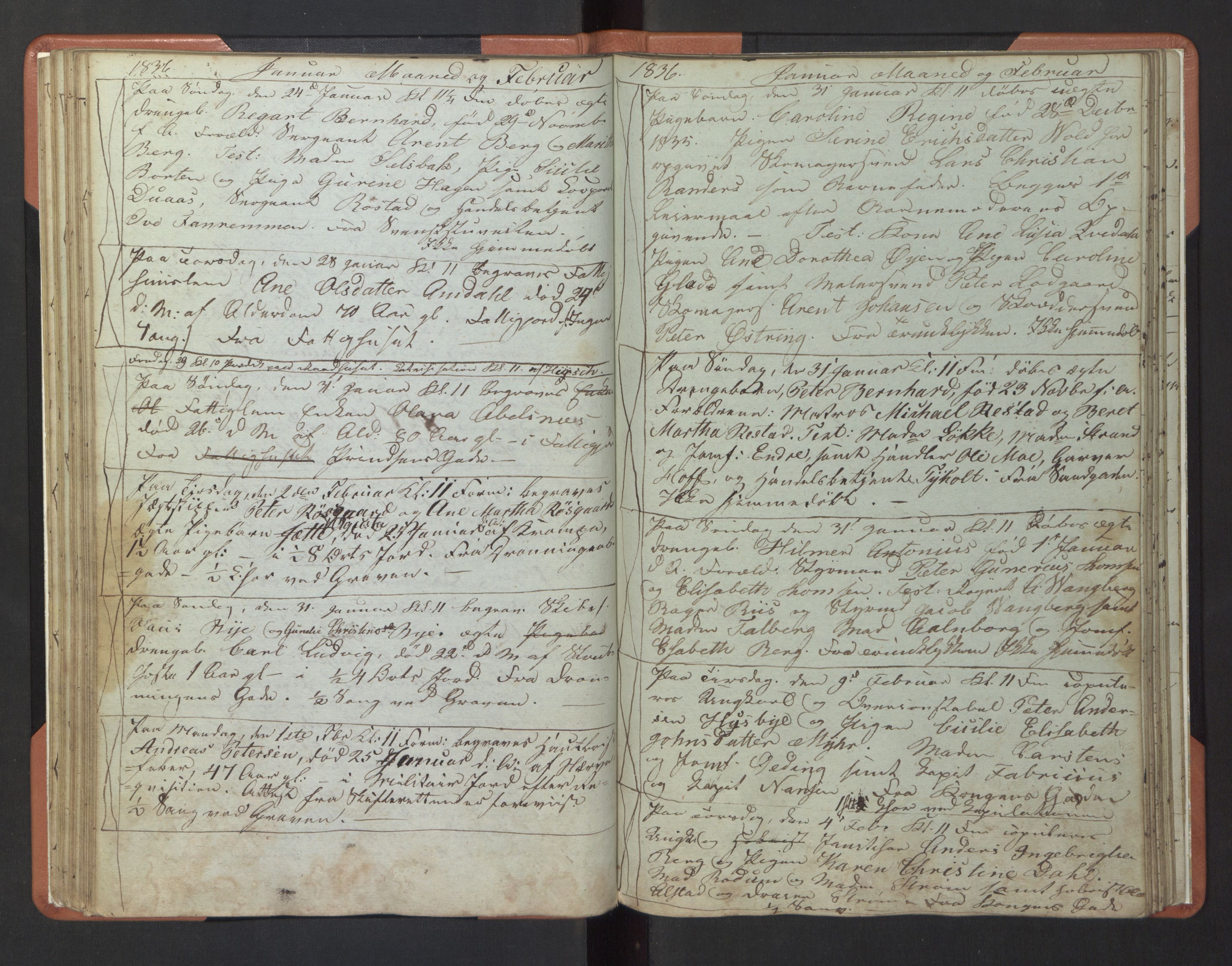 Ministerialprotokoller, klokkerbøker og fødselsregistre - Sør-Trøndelag, AV/SAT-A-1456/601/L0065: Diary records no. 601A32, 1835-1837