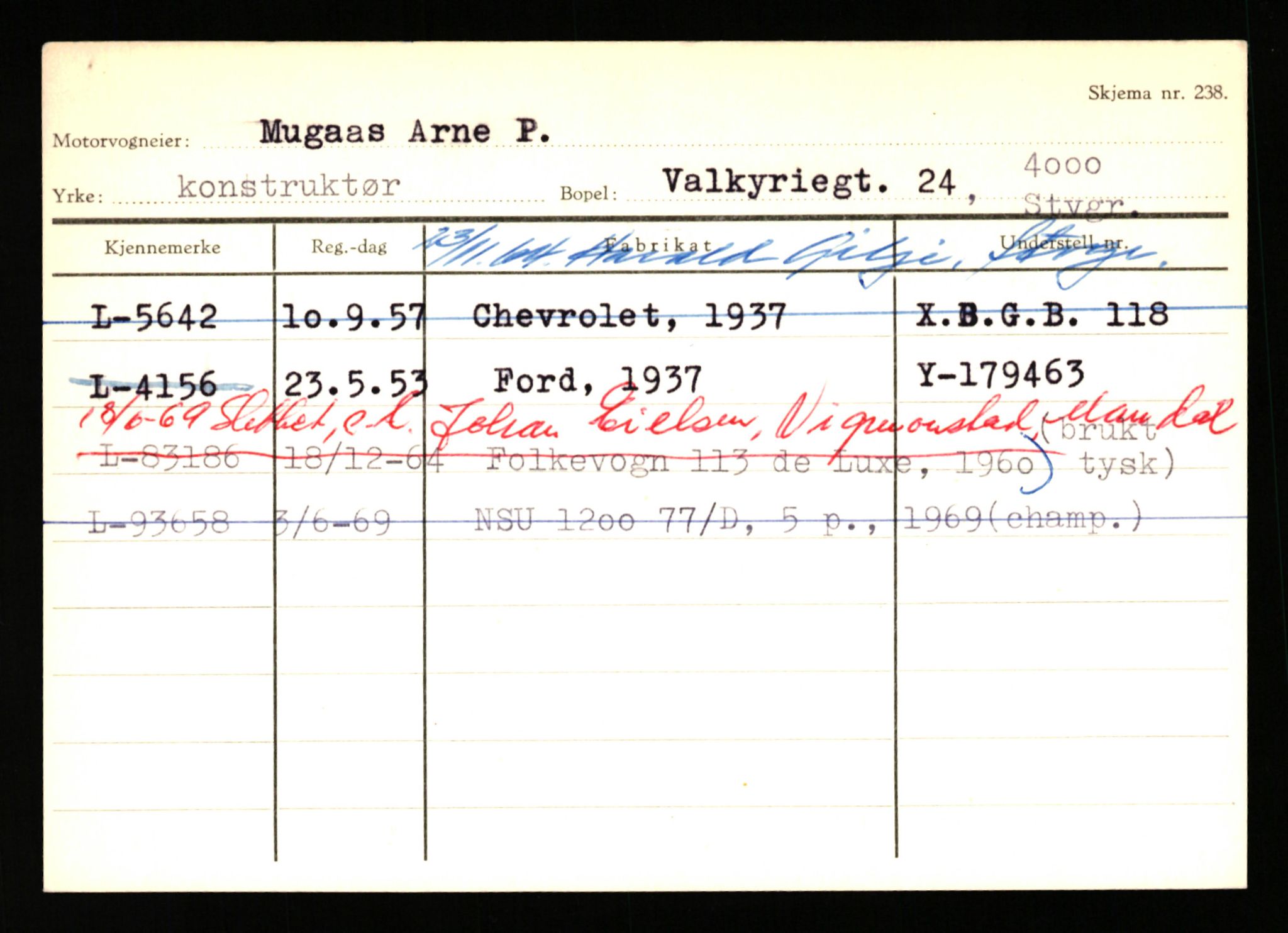 Stavanger trafikkstasjon, SAST/A-101942/0/H/L0025: Meling - Mygland, 1930-1971, p. 2479