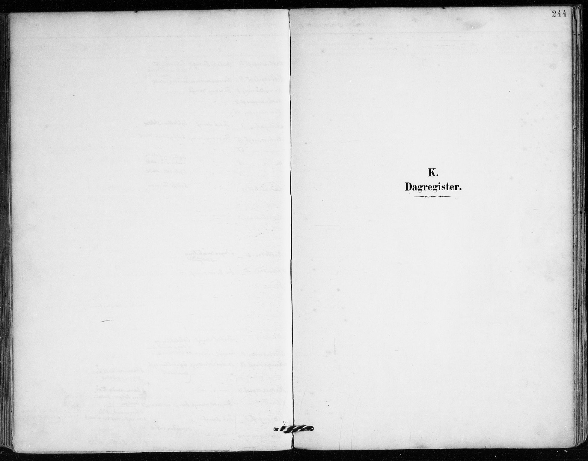Mariakirken Sokneprestembete, SAB/A-76901/H/Haa/L0008: Parish register (official) no. A 8, 1893-1942, p. 244