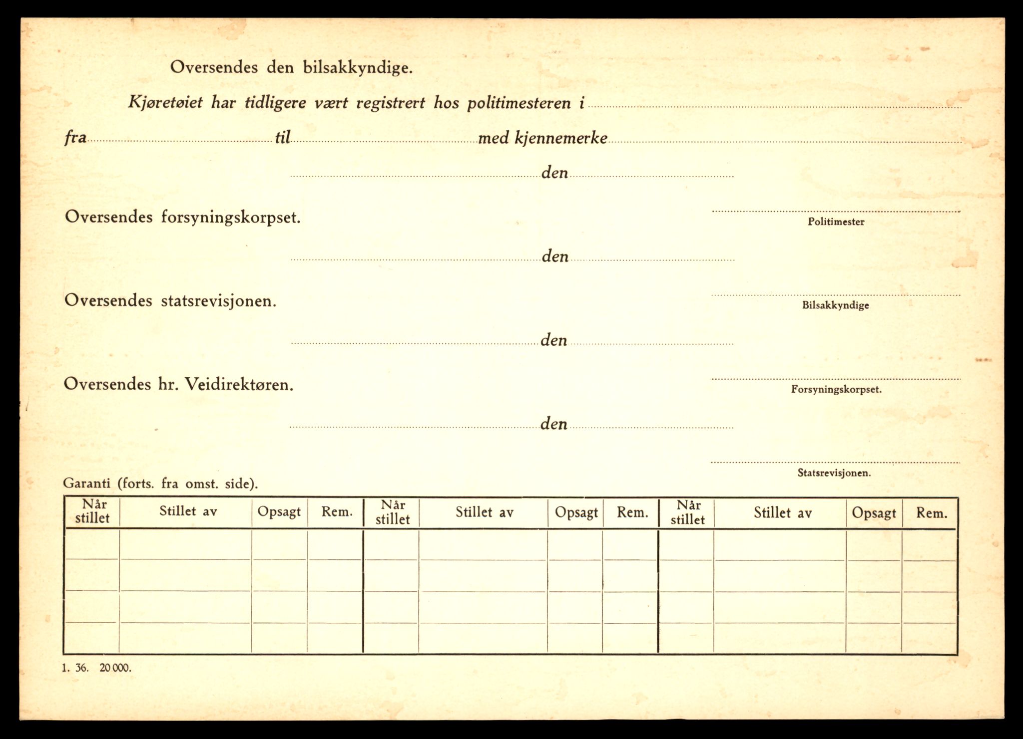 Møre og Romsdal vegkontor - Ålesund trafikkstasjon, SAT/A-4099/F/Fe/L0009: Registreringskort for kjøretøy T 896 - T 1049, 1927-1998, p. 652