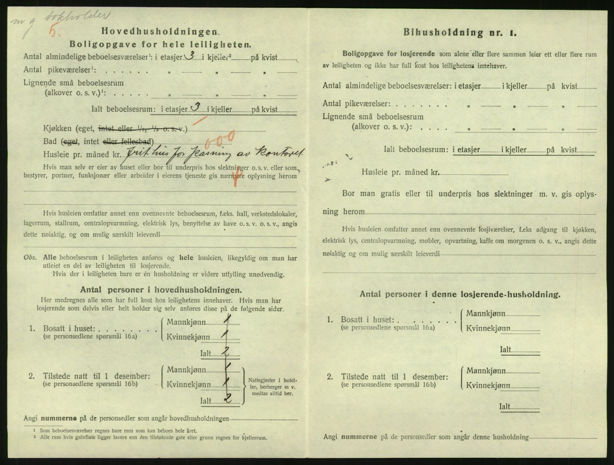 SAK, 1920 census for Grimstad, 1920, p. 1044