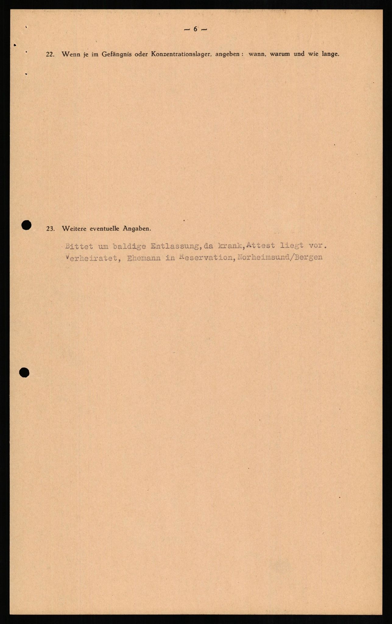 Forsvaret, Forsvarets overkommando II, AV/RA-RAFA-3915/D/Db/L0013: CI Questionaires. Tyske okkupasjonsstyrker i Norge. Tyskere., 1945-1946, p. 334