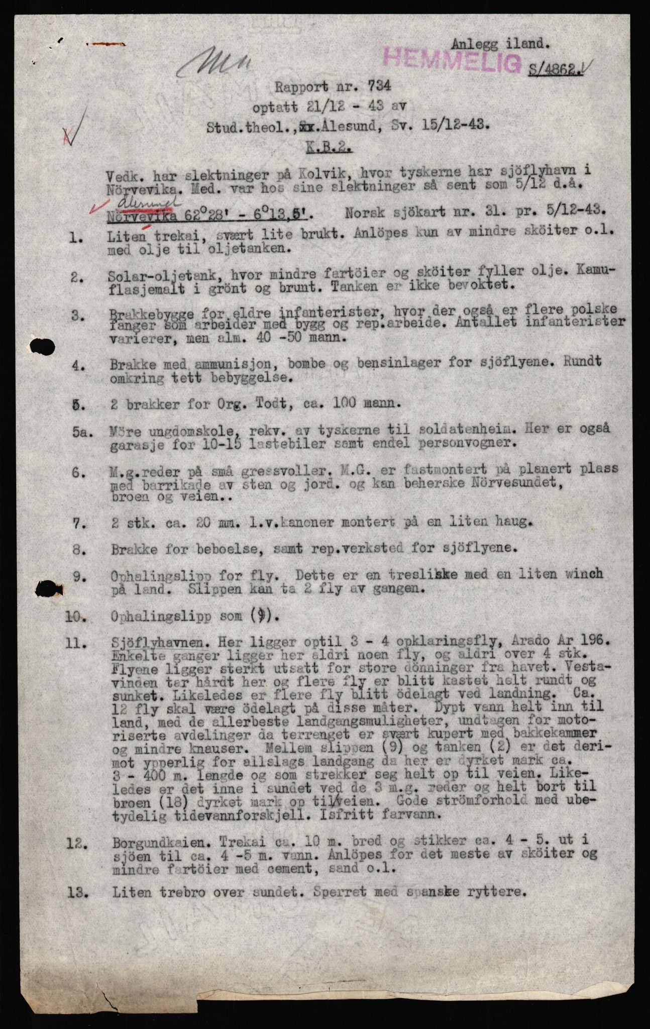 Forsvaret, Forsvarets overkommando II, AV/RA-RAFA-3915/D/Dd/L0008: Minefields. Prohibited Areas. Airfields, 1944, p. 90