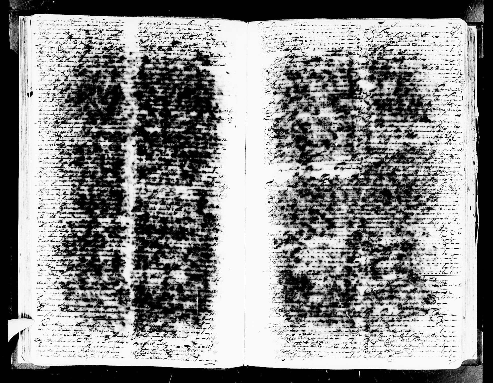 Mandal sorenskriveri, SAK/1221-0005/001/H/Hc/L0008: Skifteprotokoll med register, original i eske nr 4a, 1693-1702, p. 328b-329a
