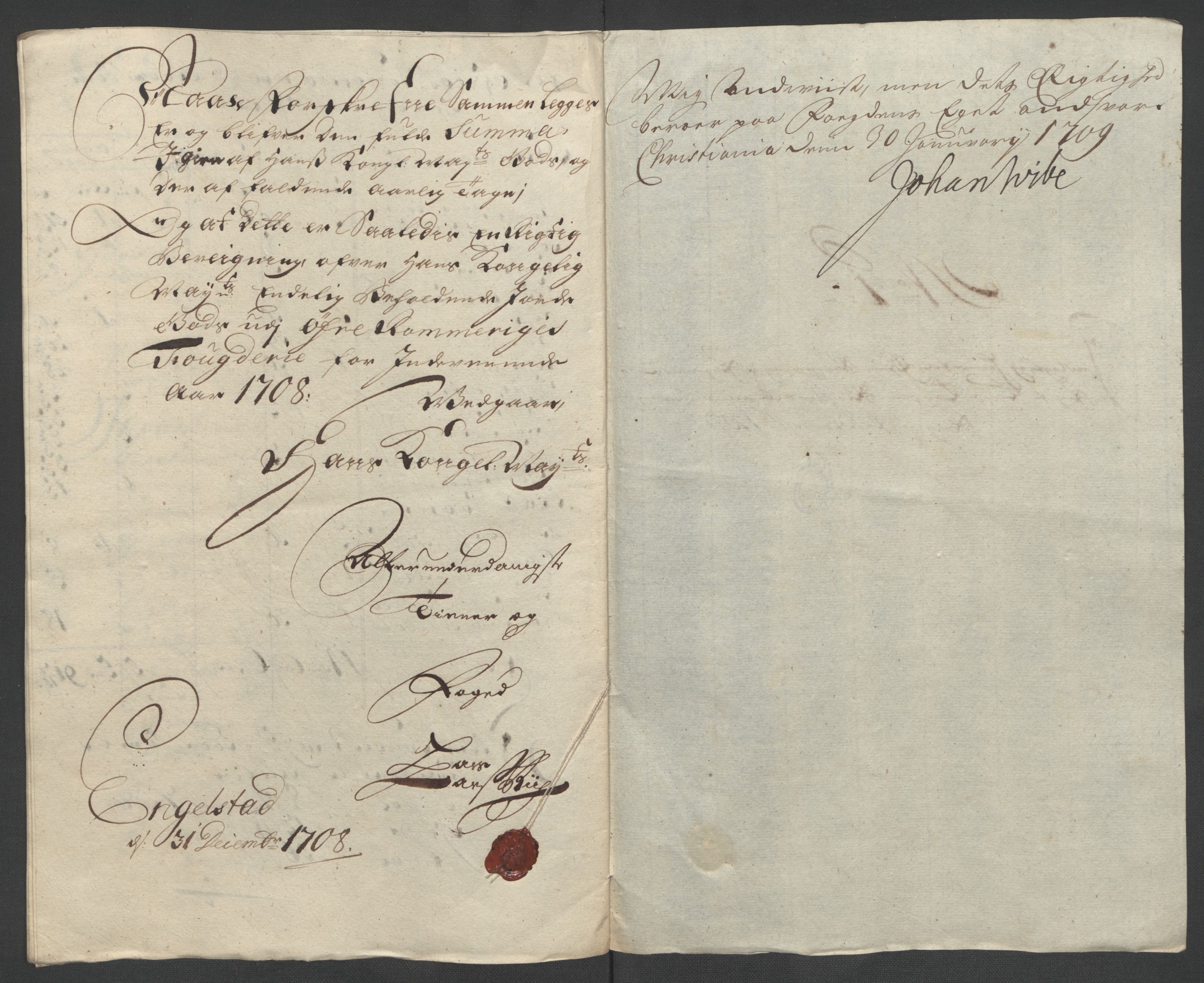 Rentekammeret inntil 1814, Reviderte regnskaper, Fogderegnskap, AV/RA-EA-4092/R12/L0719: Fogderegnskap Øvre Romerike, 1708-1709, p. 29