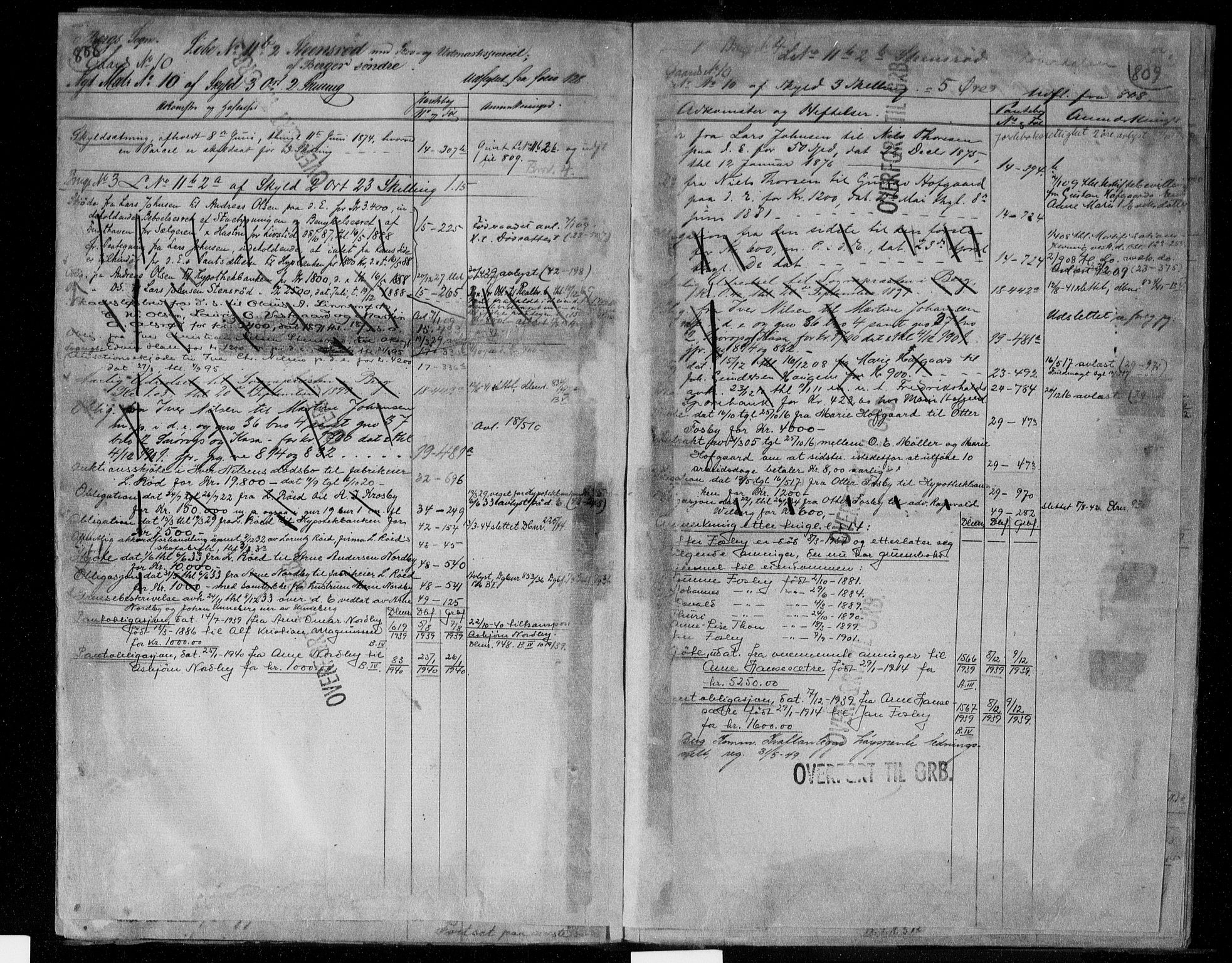 Idd og Marker sorenskriveri, AV/SAO-A-10283/G/Ga/Gac/L0004b: Mortgage register no. II 4b, 1848-1953, p. 808-809