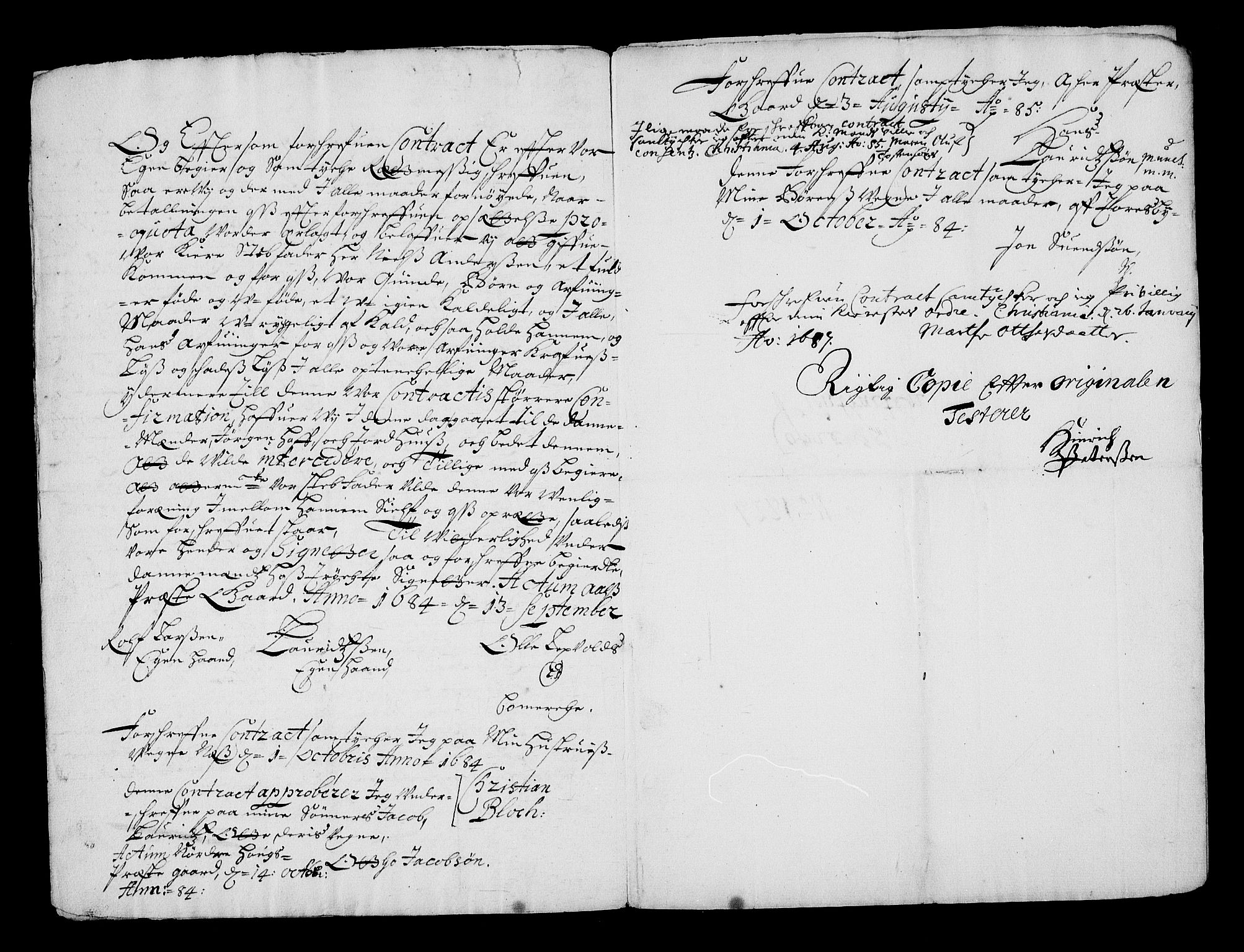 Stattholderembetet 1572-1771, RA/EA-2870/Af/L0002: Avskrifter av vedlegg til originale supplikker, nummerert i samsvar med supplikkbøkene, 1687-1689, p. 38