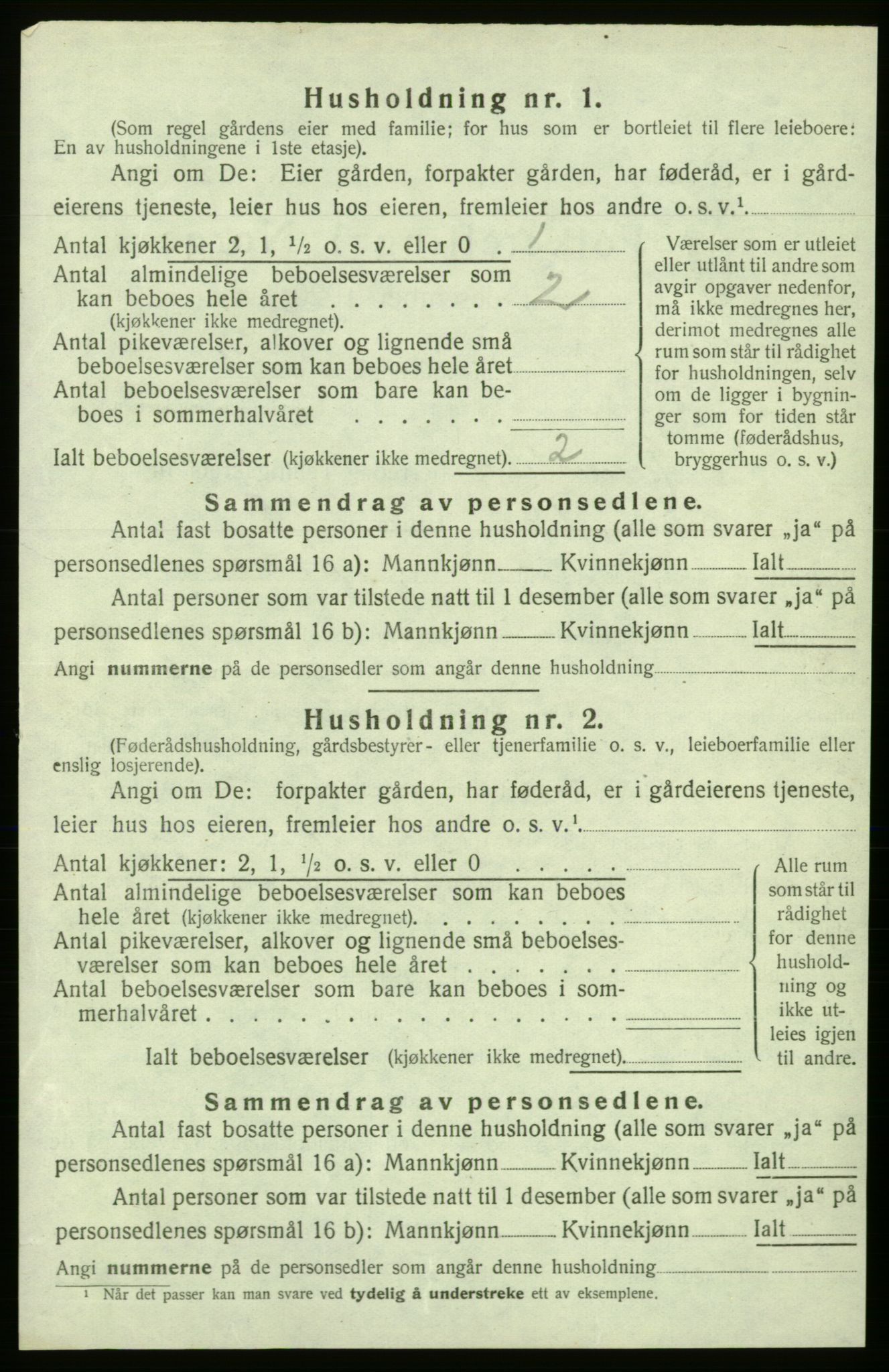 SAB, 1920 census for Kvinnherad, 1920, p. 3286