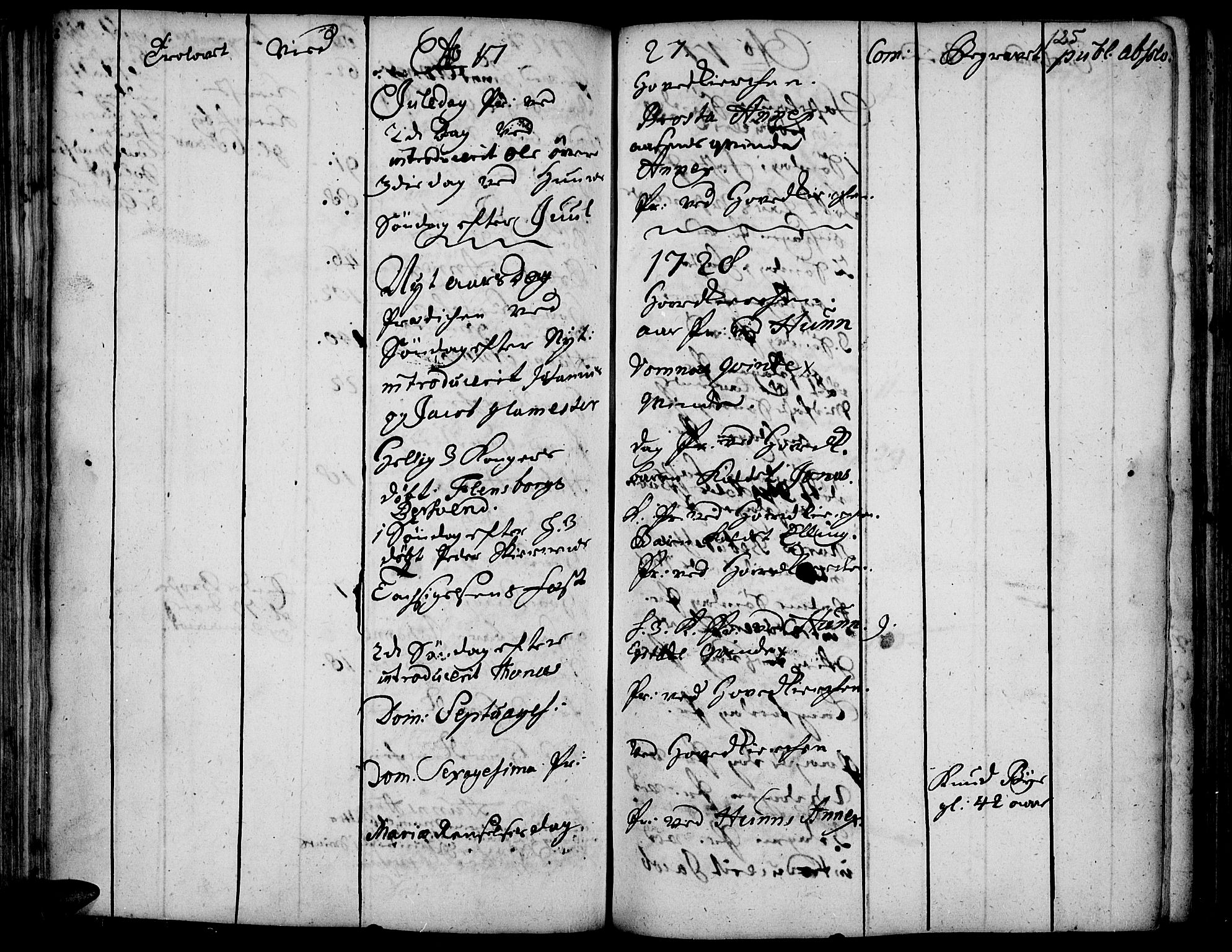 Vardal prestekontor, SAH/PREST-100/H/Ha/Haa/L0001: Parish register (official) no. 1, 1706-1748, p. 125