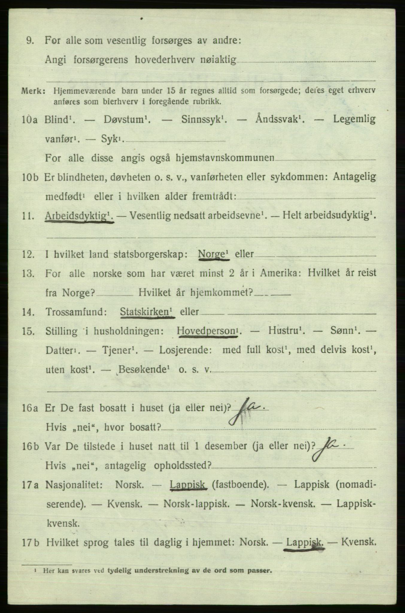 SATØ, 1920 census for Kjelvik, 1920, p. 6430