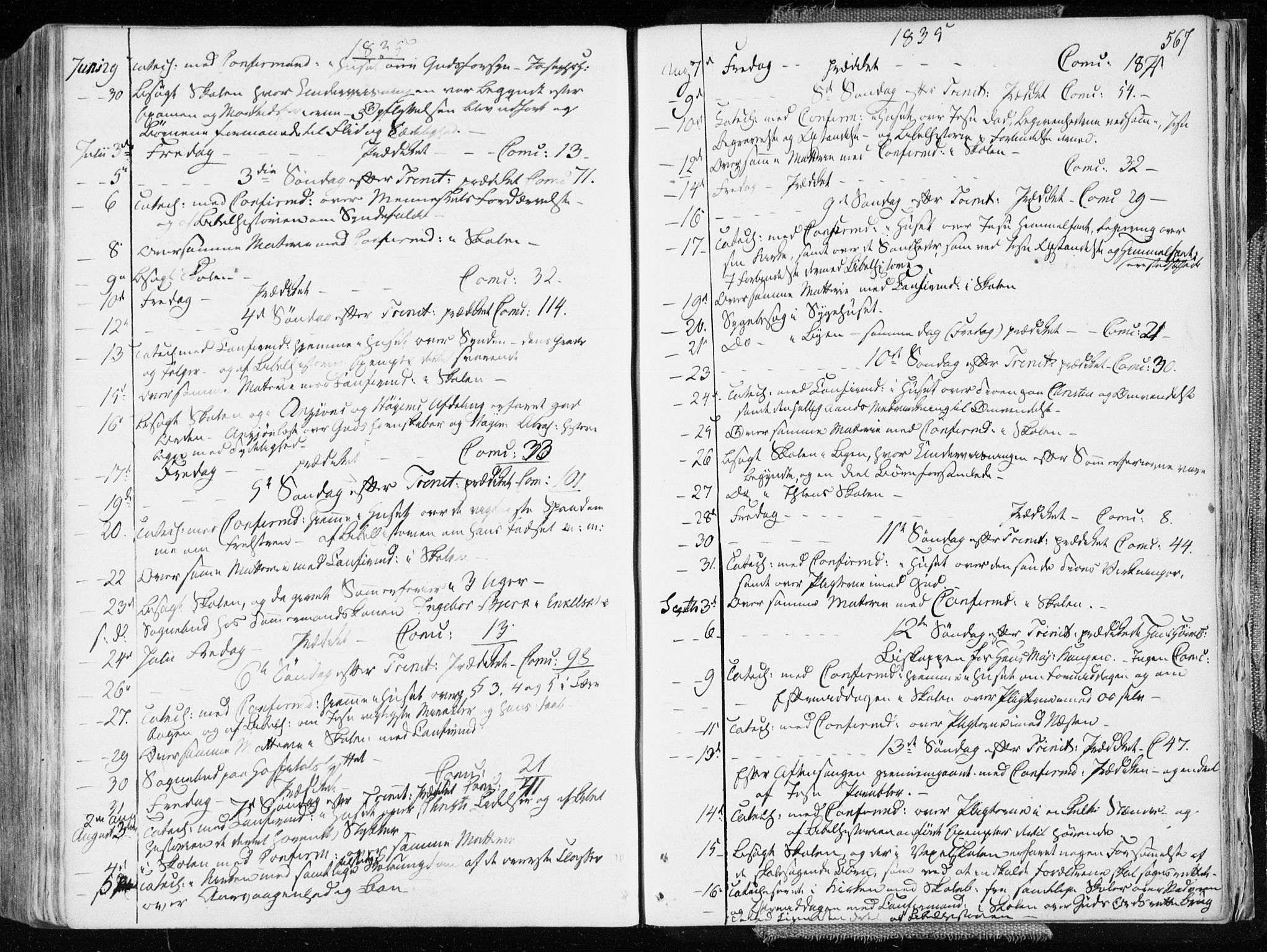 Ministerialprotokoller, klokkerbøker og fødselsregistre - Sør-Trøndelag, AV/SAT-A-1456/601/L0047: Parish register (official) no. 601A15, 1831-1839, p. 567