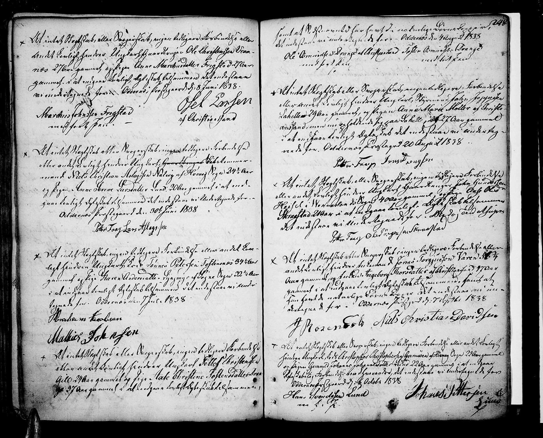 Oddernes sokneprestkontor, AV/SAK-1111-0033/F/Fa/Faa/L0004: Parish register (official) no. A 4, 1764-1820, p. 248