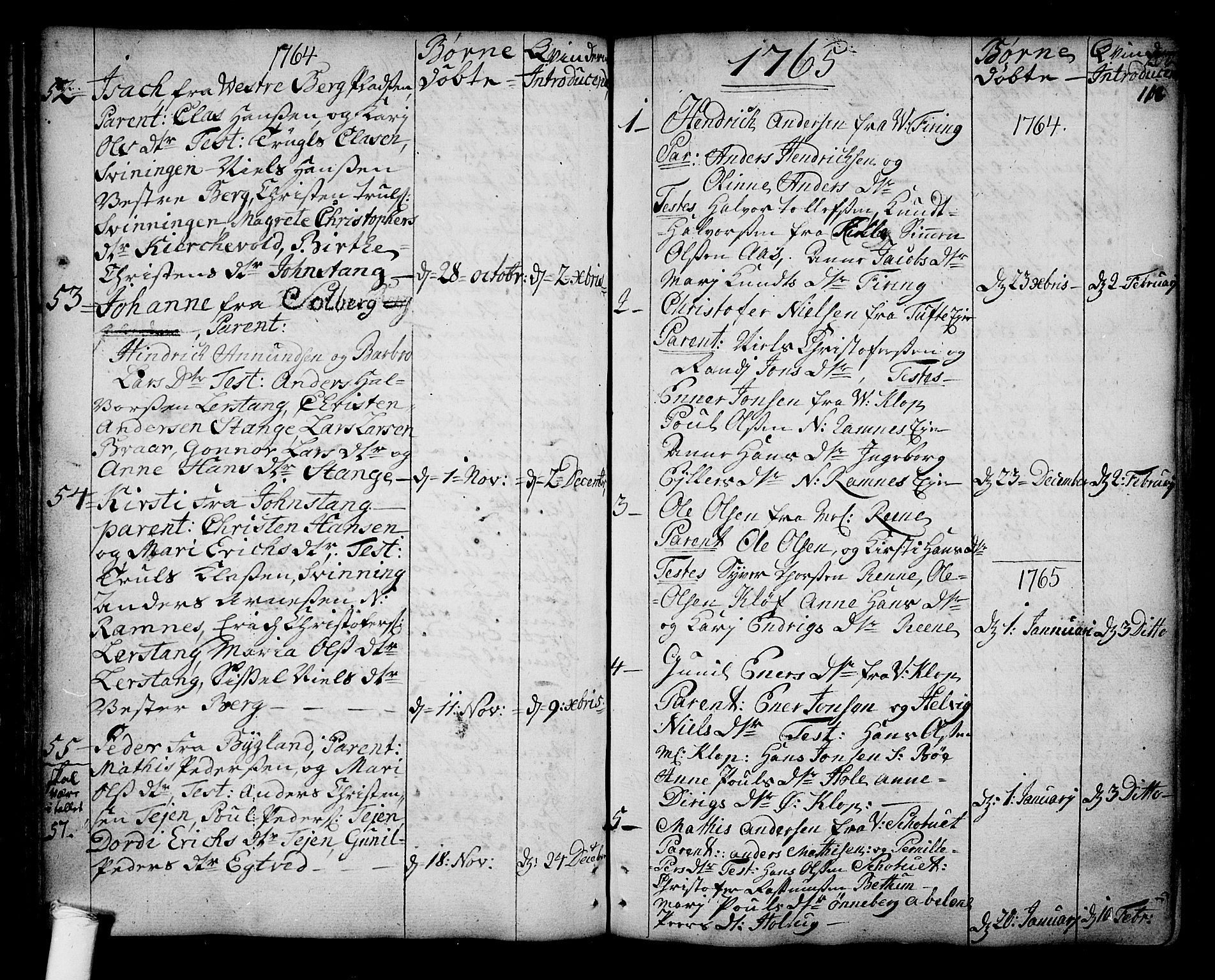 Ramnes kirkebøker, AV/SAKO-A-314/F/Fa/L0001: Parish register (official) no. I 1, 1732-1774, p. 118