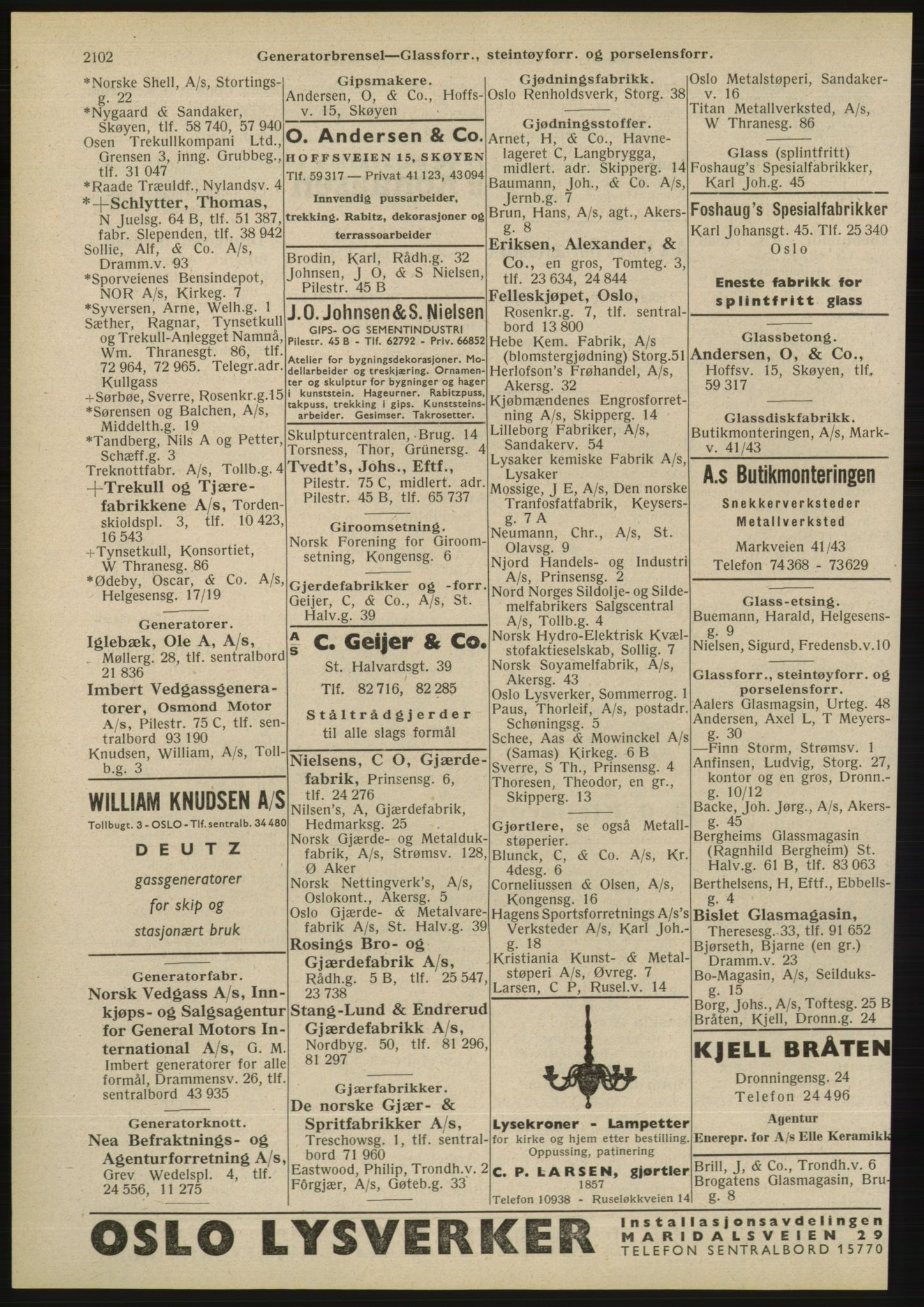 Kristiania/Oslo adressebok, PUBL/-, 1945, p. 2018