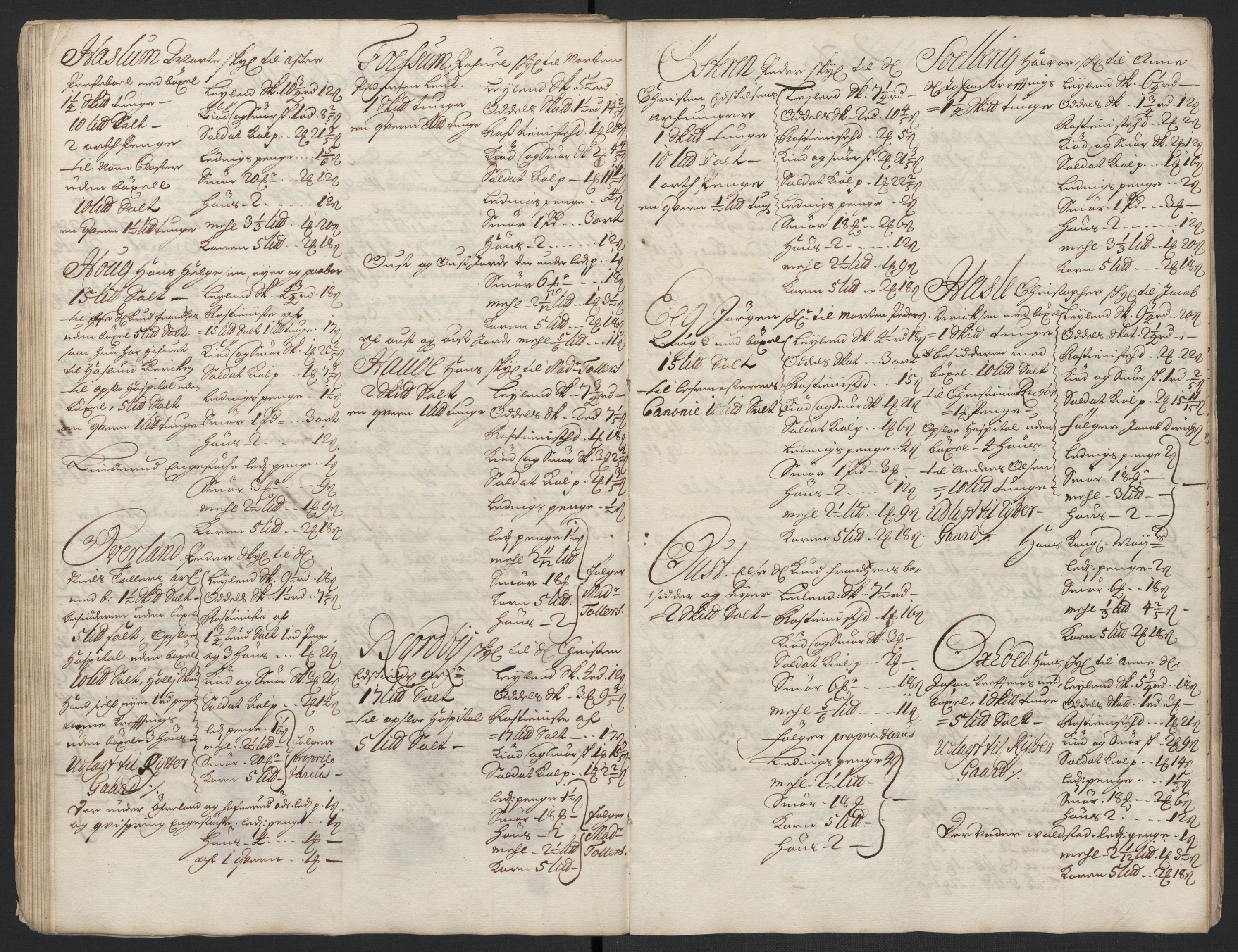 Rentekammeret inntil 1814, Reviderte regnskaper, Fogderegnskap, AV/RA-EA-4092/R10/L0440: Fogderegnskap Aker og Follo, 1696-1697, p. 45