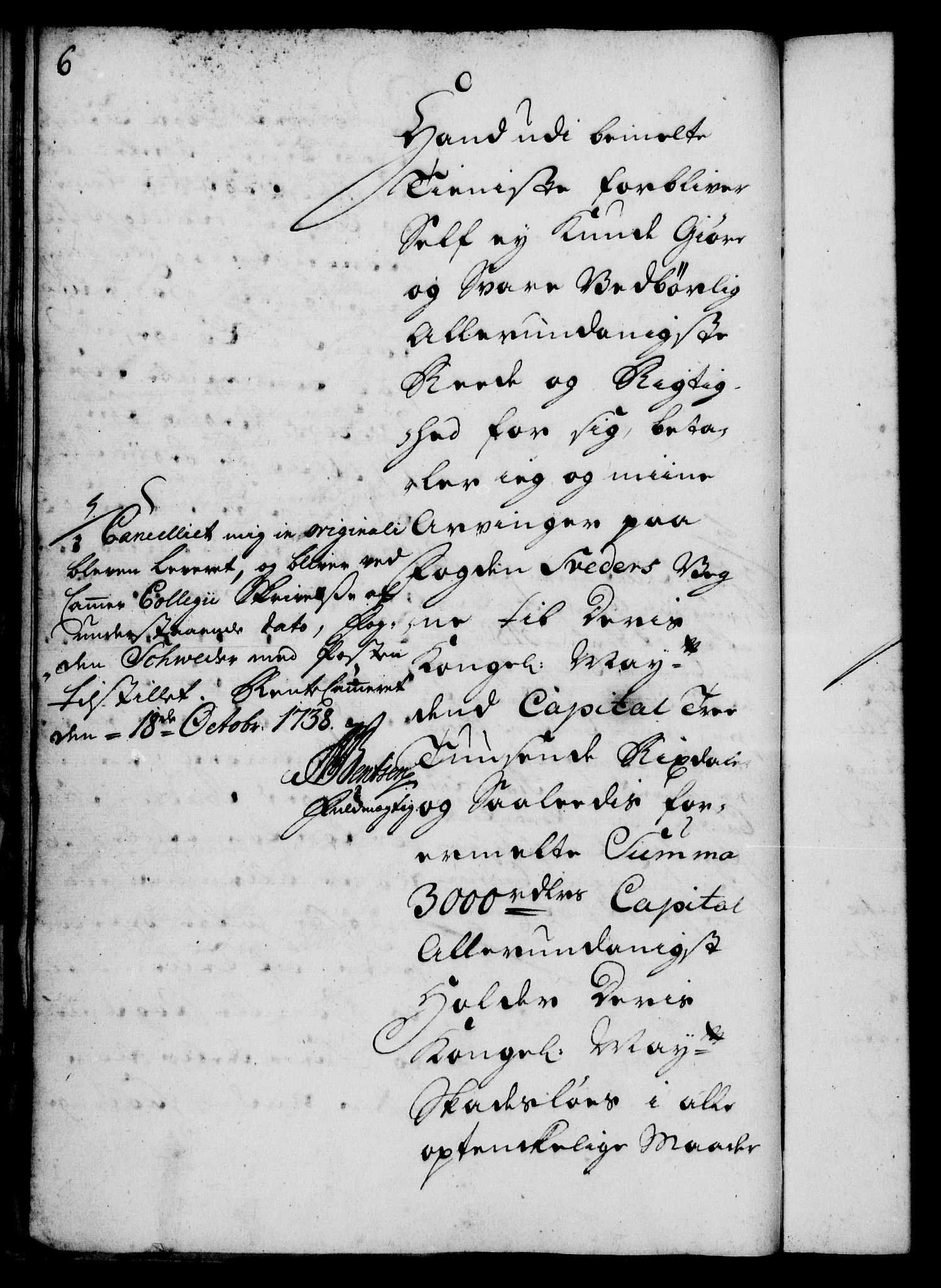 Rentekammeret, Kammerkanselliet, AV/RA-EA-3111/G/Gh/Ghd/L0002: Kausjonsprotokoll med register (merket RK 53.40), 1727-1732, p. 6