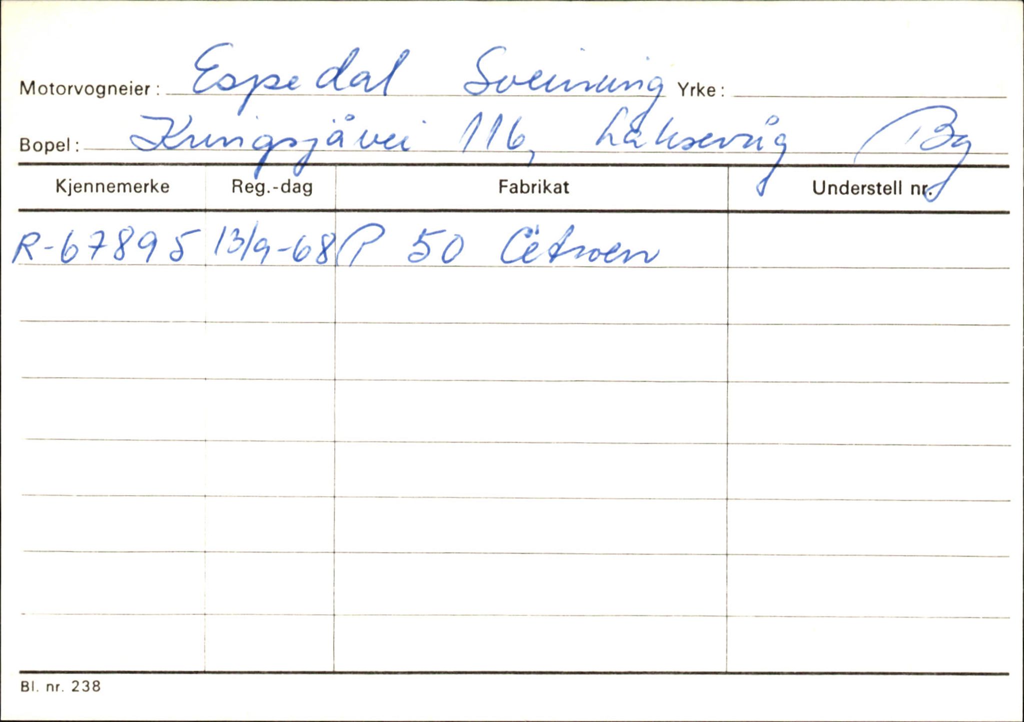 Statens vegvesen, Hordaland vegkontor, AV/SAB-A-5201/2/Ha/L0012: R-eierkort E-F, 1920-1971, p. 50