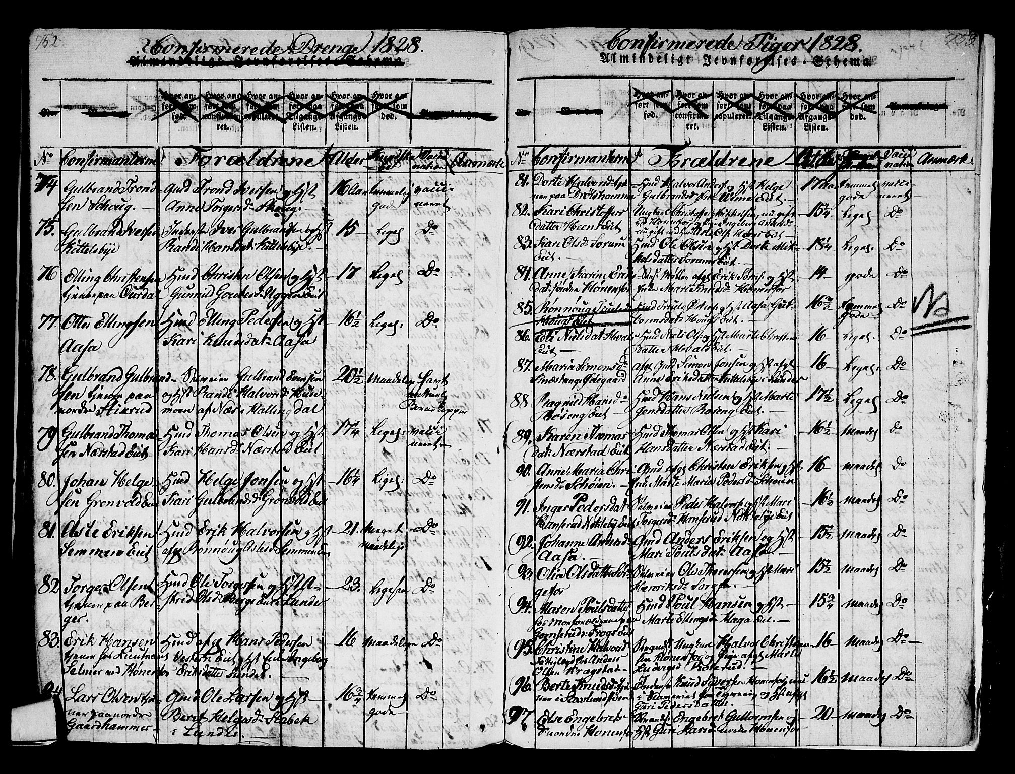 Norderhov kirkebøker, AV/SAKO-A-237/F/Fa/L0008: Parish register (official) no. 8, 1814-1833, p. 752-753