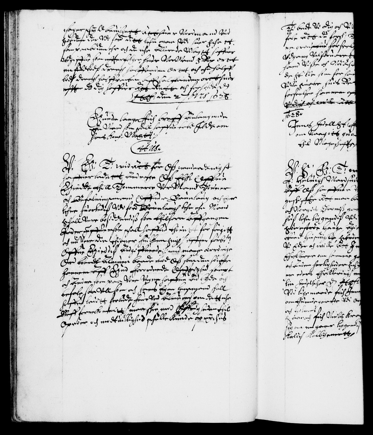 Danske Kanselli 1572-1799, AV/RA-EA-3023/F/Fc/Fca/Fcab/L0005: Norske tegnelser (mikrofilm), 1628-1633, p. 31b