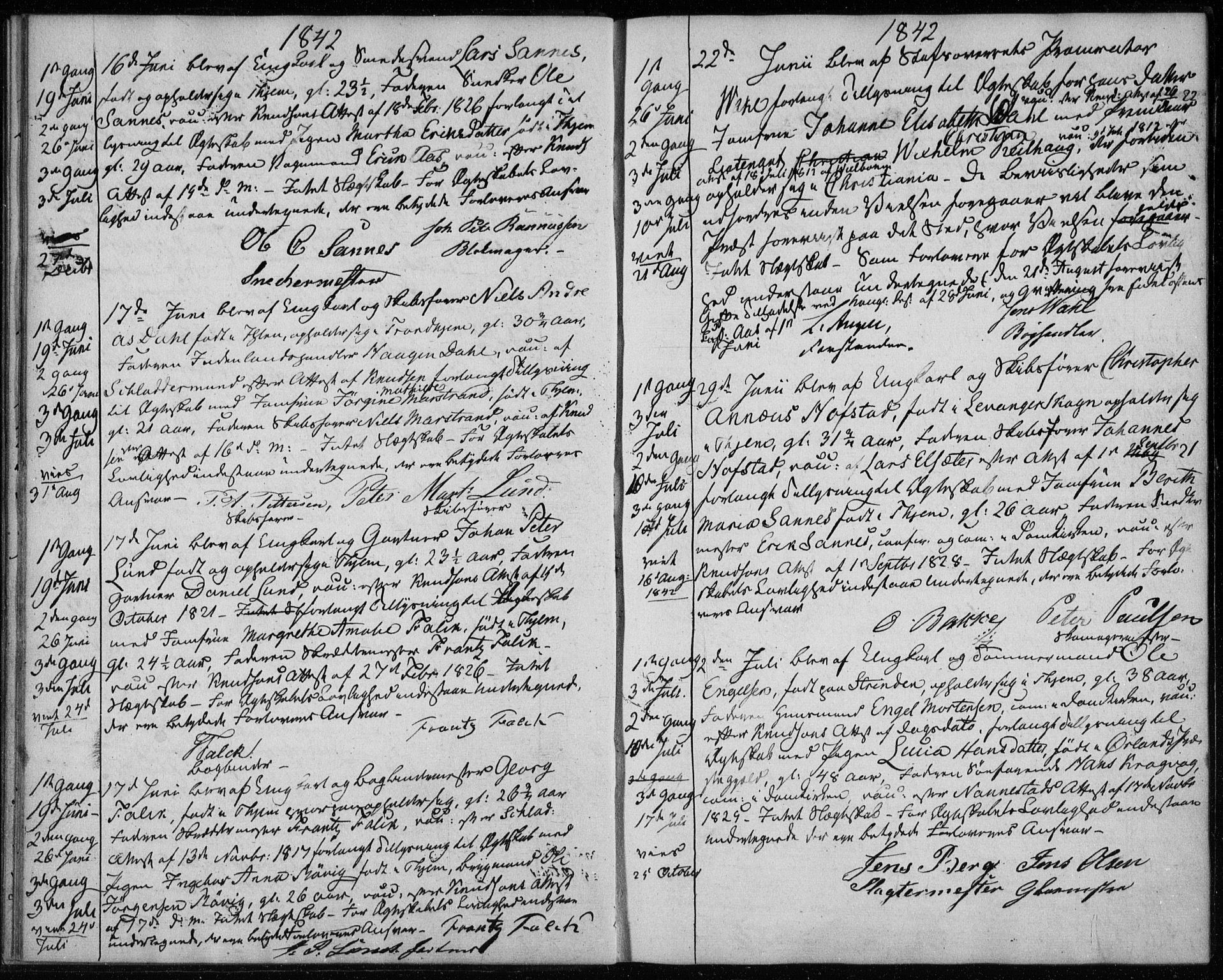 Ministerialprotokoller, klokkerbøker og fødselsregistre - Sør-Trøndelag, AV/SAT-A-1456/601/L0050: Parish register (official) no. 601A18, 1841-1852