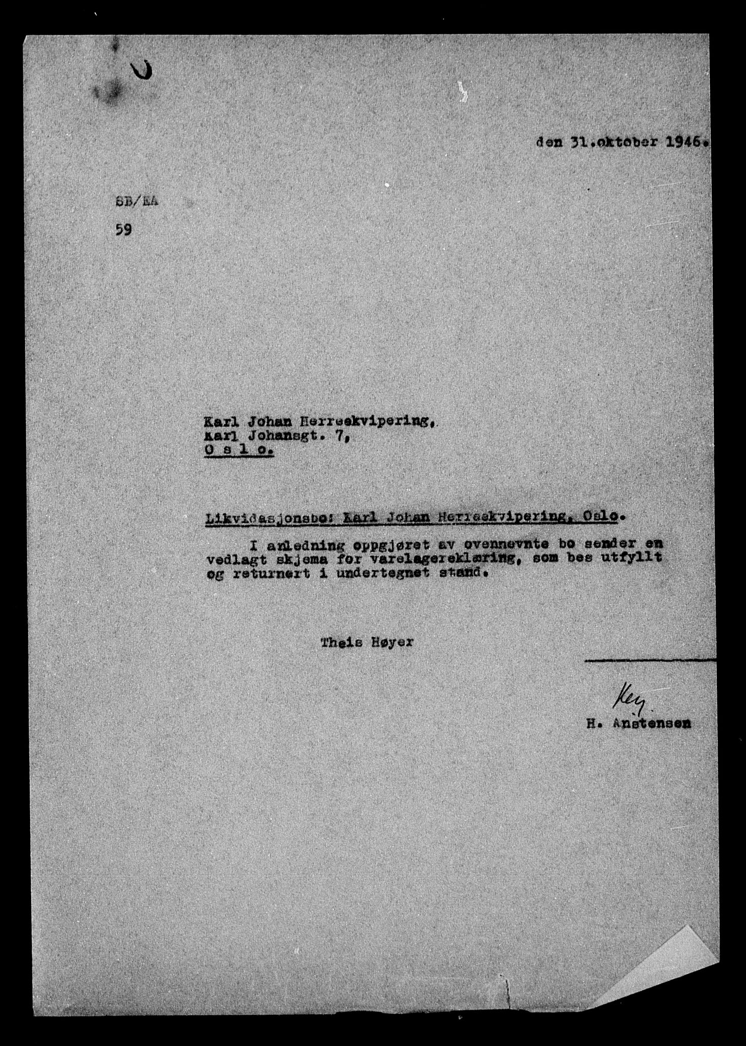 Justisdepartementet, Tilbakeføringskontoret for inndratte formuer, AV/RA-S-1564/H/Hc/Hcc/L0949: --, 1945-1947, p. 48