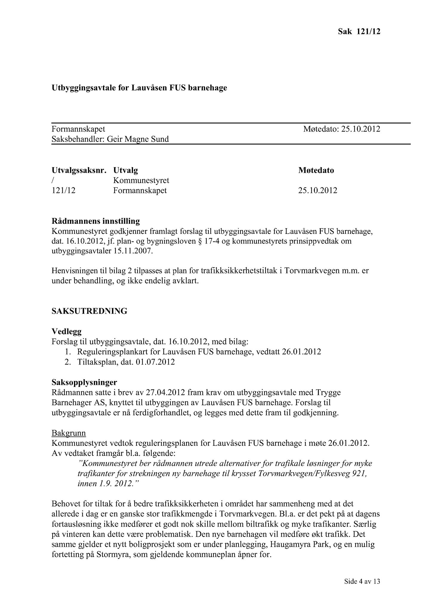 Klæbu Kommune, TRKO/KK/02-FS/L005: Formannsskapet - Møtedokumenter, 2012, p. 2667