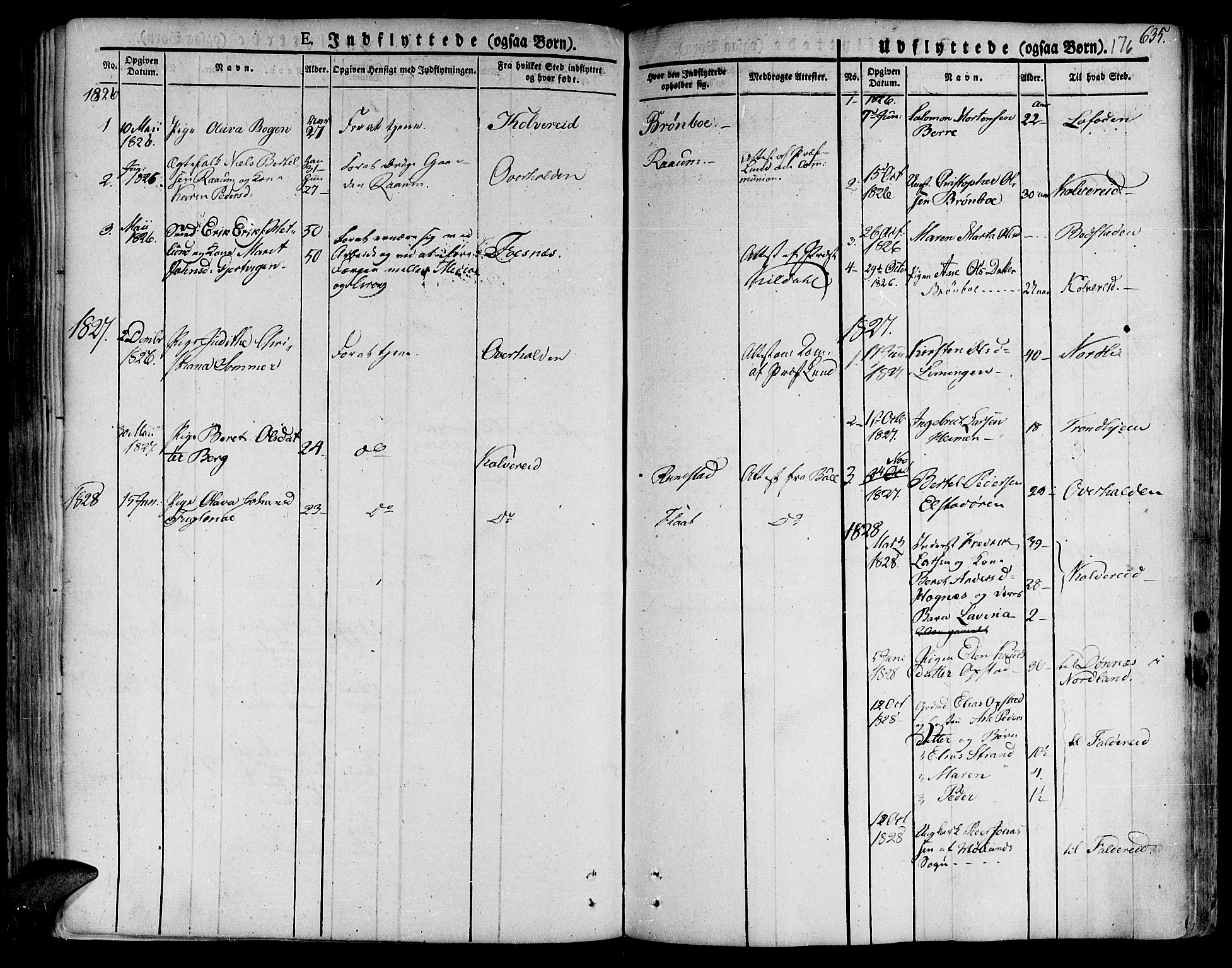 Ministerialprotokoller, klokkerbøker og fødselsregistre - Nord-Trøndelag, SAT/A-1458/758/L0510: Parish register (official) no. 758A01 /1, 1821-1841, p. 176