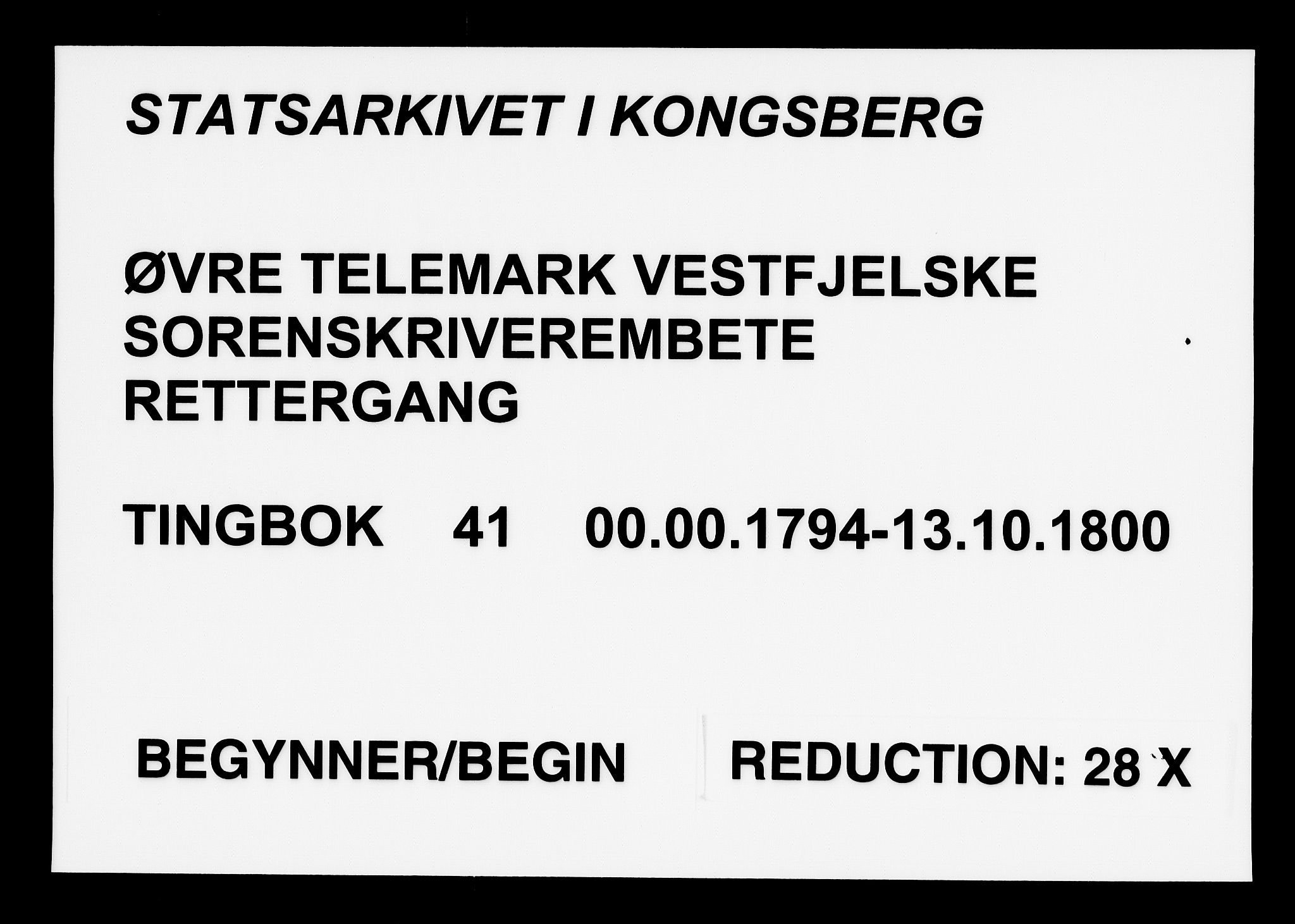 Vest-Telemark sorenskriveri, AV/SAKO-A-134/F/Fa/L0040: Tingbok, 1789-1794