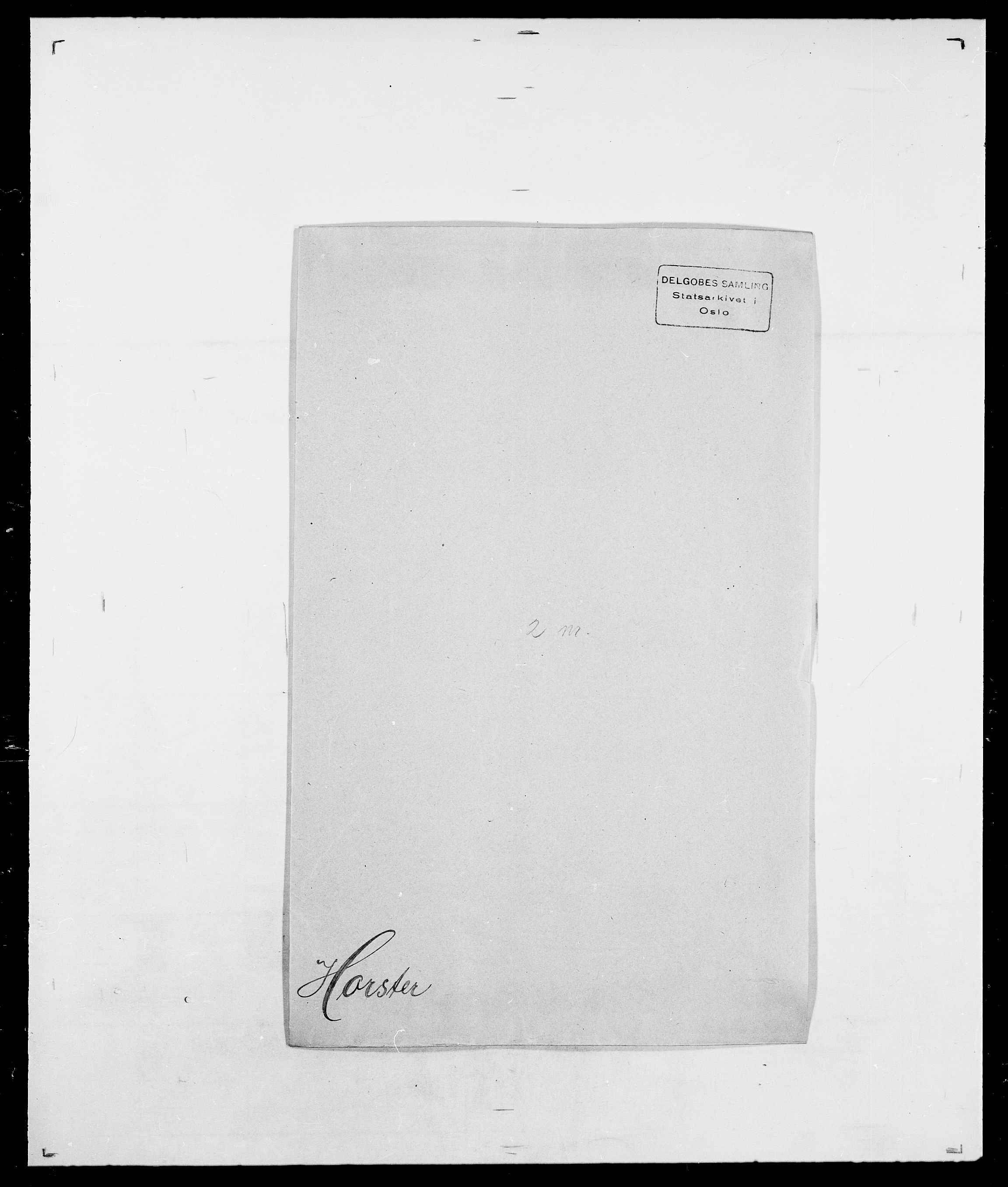 Delgobe, Charles Antoine - samling, SAO/PAO-0038/D/Da/L0018: Hoch - Howert, p. 987