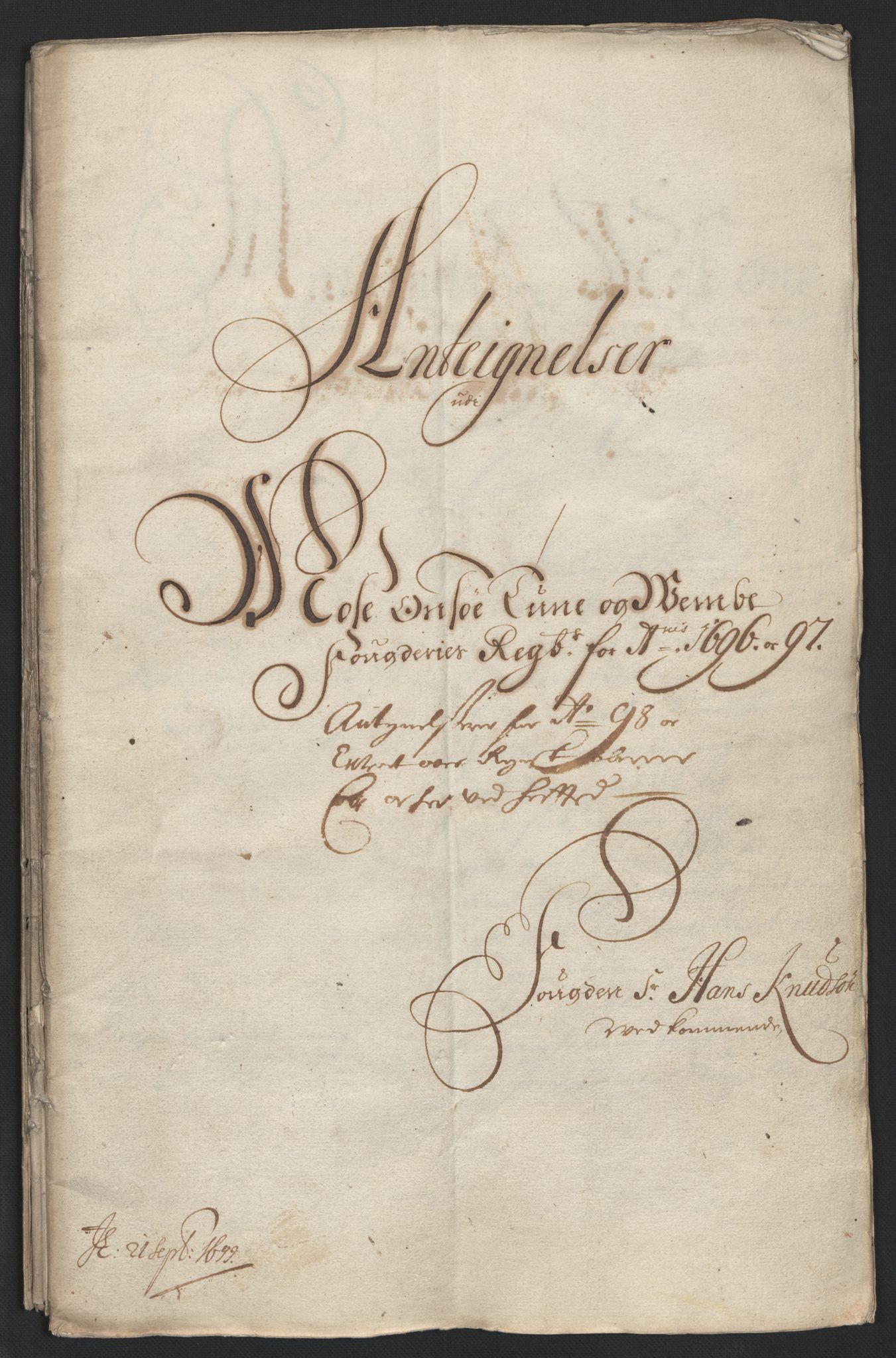 Rentekammeret inntil 1814, Reviderte regnskaper, Fogderegnskap, AV/RA-EA-4092/R04/L0127: Fogderegnskap Moss, Onsøy, Tune, Veme og Åbygge, 1698, p. 181