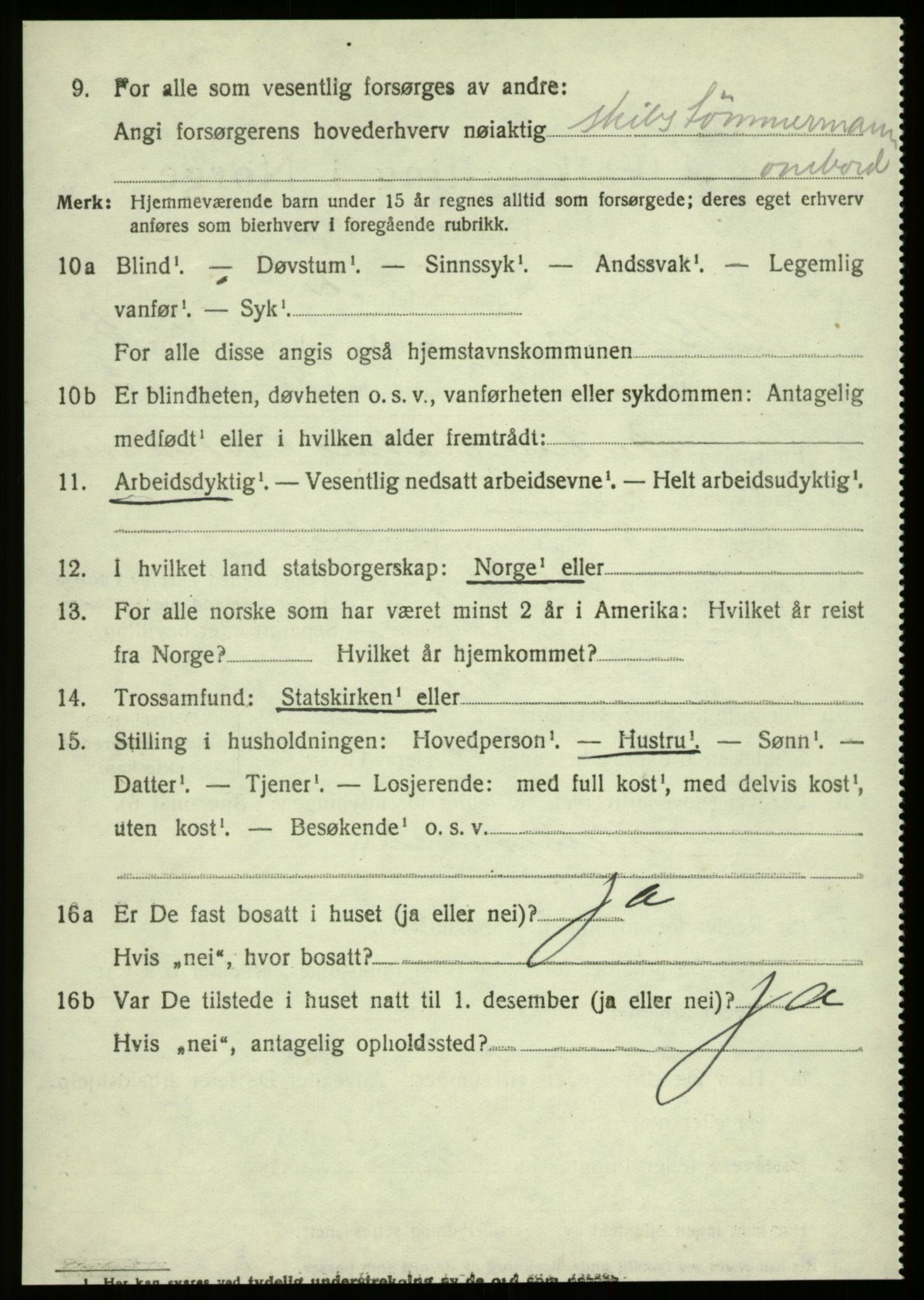 SAB, 1920 census for Askøy, 1920, p. 6931