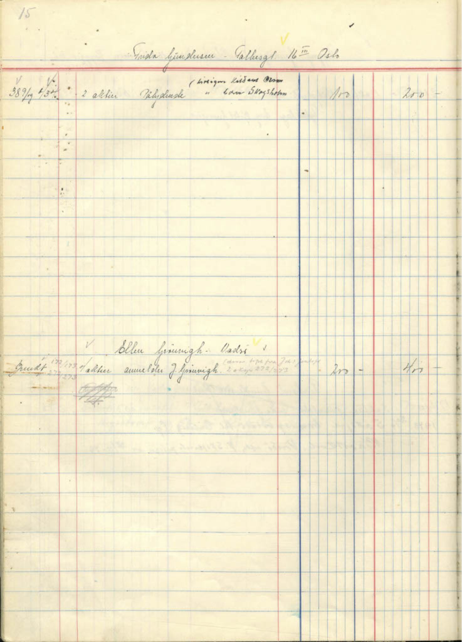  Polarbil AS, FMFB/A-1033/F/Fa/L0001: Aksjeprotokoll, 1945-1955