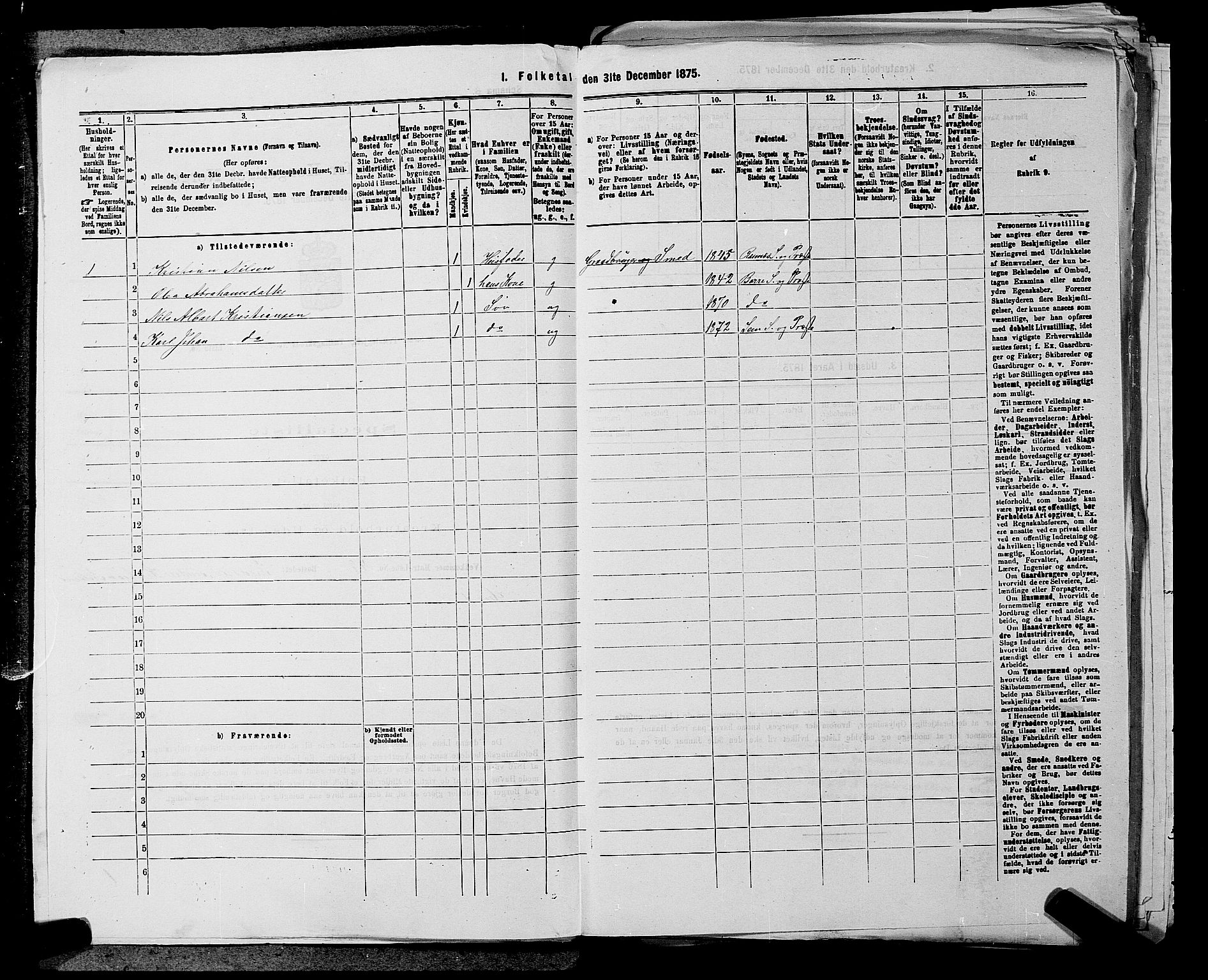 SAKO, 1875 census for 0721P Sem, 1875, p. 235