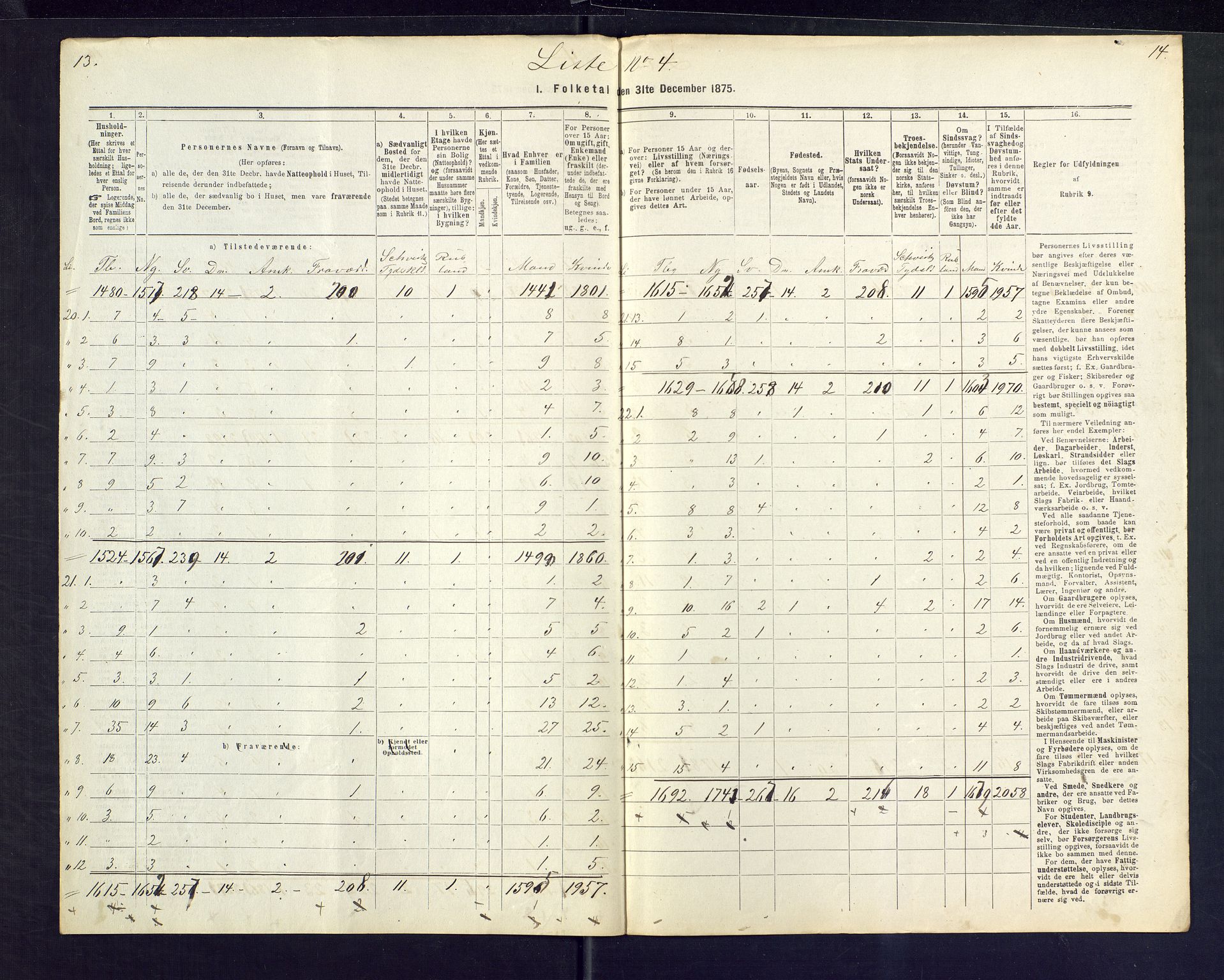 SAKO, 1875 census for 0705P Tønsberg, 1875, p. 19