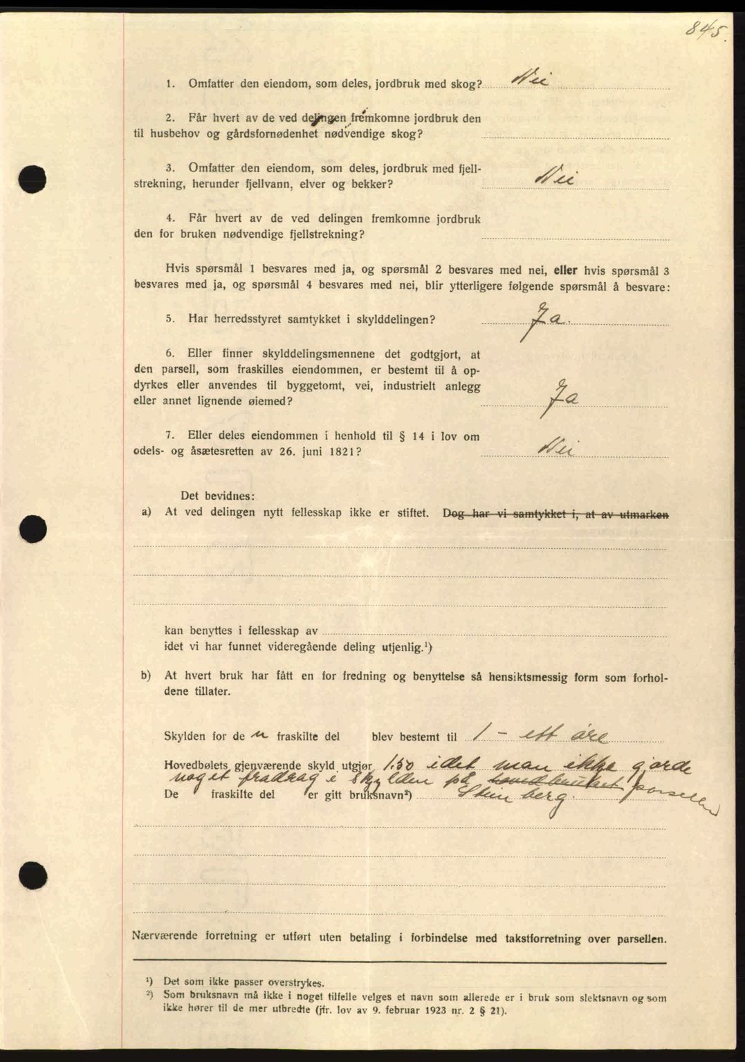 Nordmøre sorenskriveri, SAT/A-4132/1/2/2Ca: Mortgage book no. A86, 1939-1939, Diary no: : 2064/1939