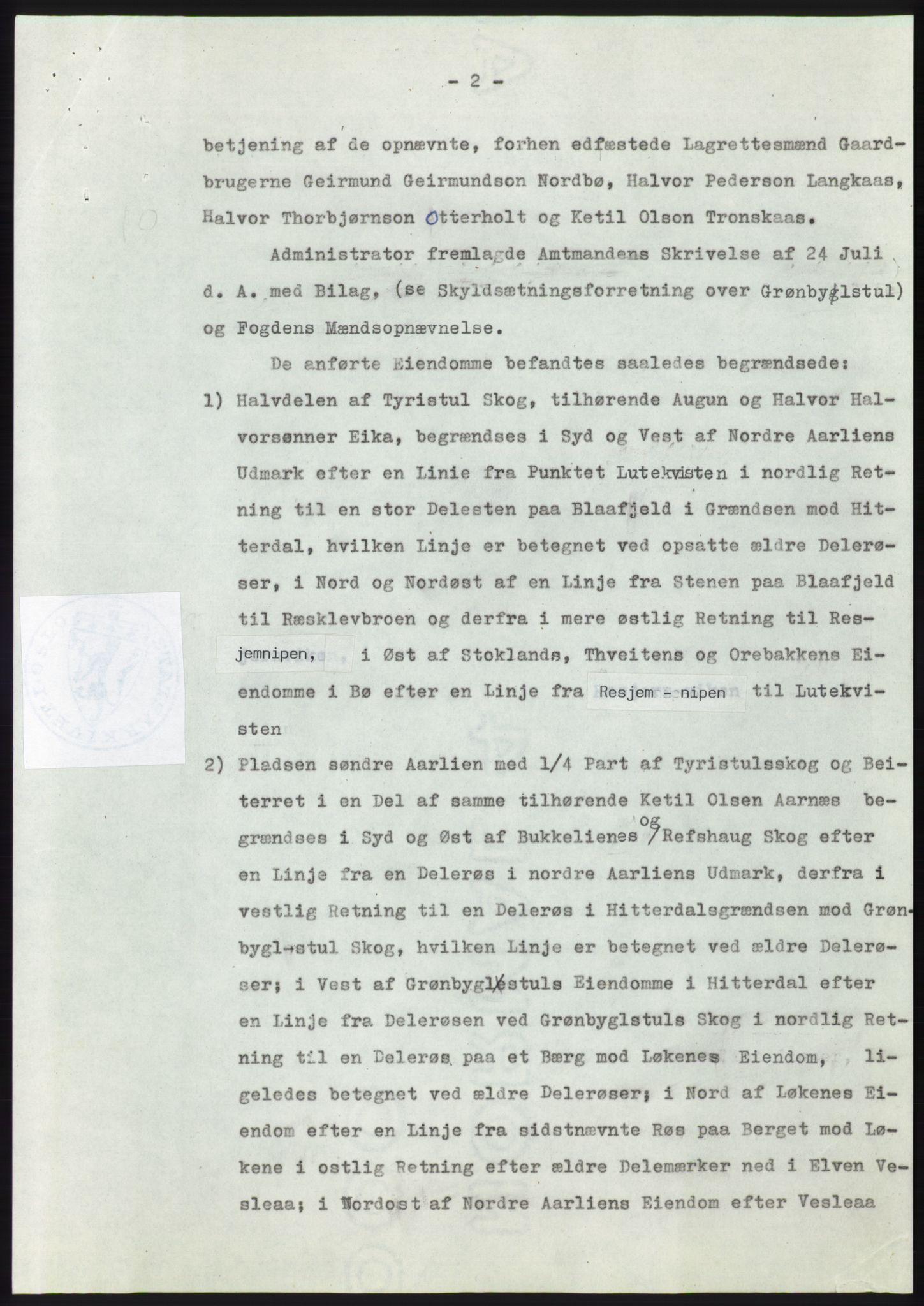 Statsarkivet i Kongsberg, AV/SAKO-A-0001/E/Ee/L0009: Avskrifter, SAO jnr. 354/1957 - 770/1957, 1957, p. 261