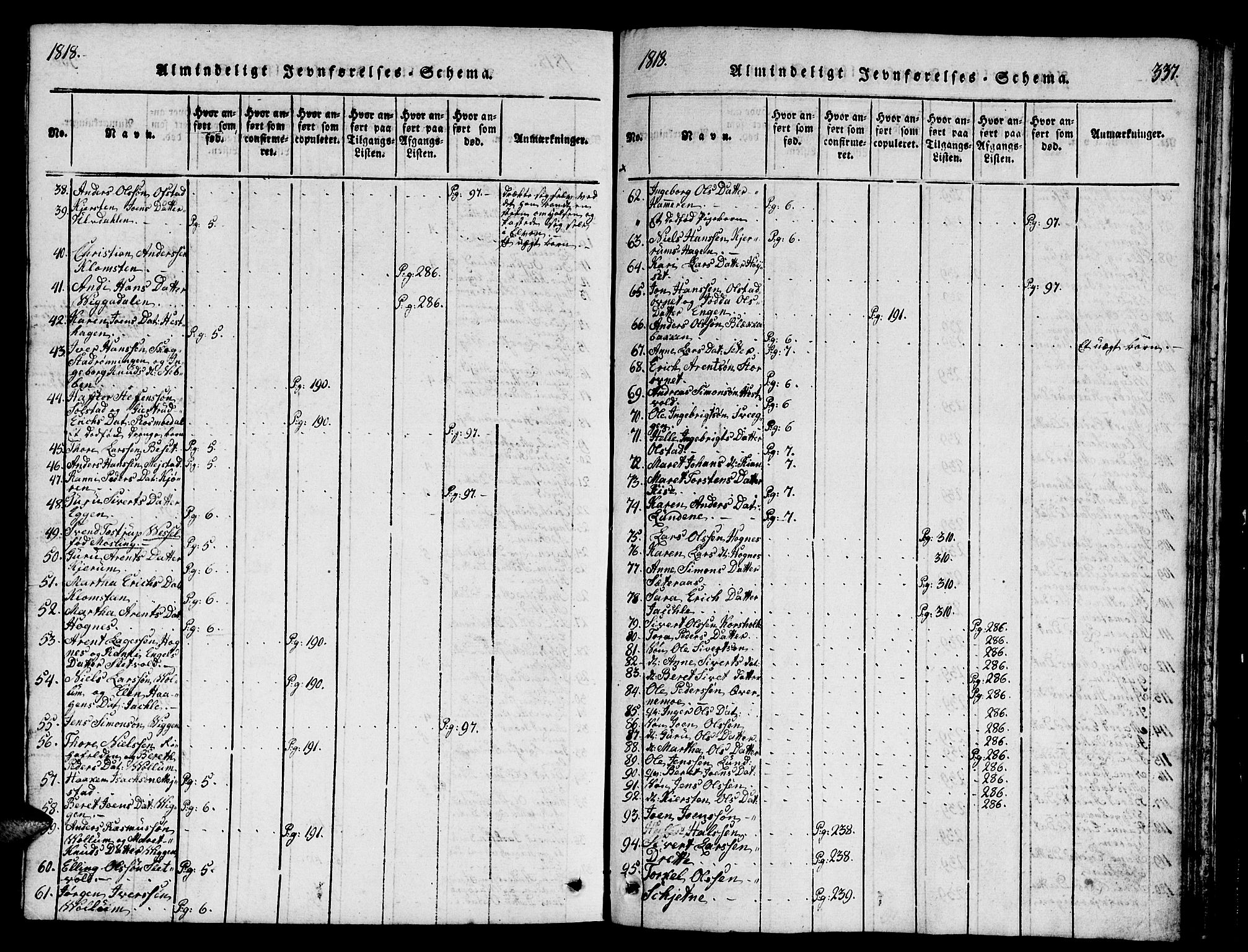 Ministerialprotokoller, klokkerbøker og fødselsregistre - Sør-Trøndelag, SAT/A-1456/665/L0776: Parish register (copy) no. 665C01, 1817-1837, p. 337